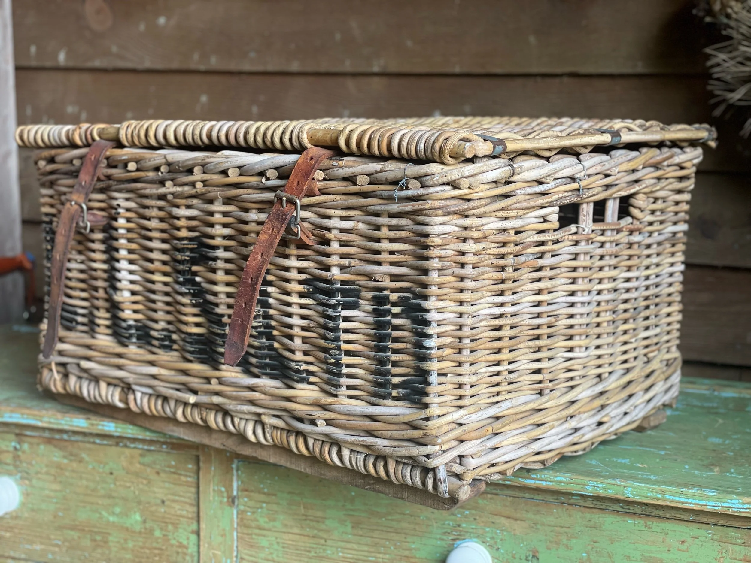 Vintage Laundry Basket  LLS