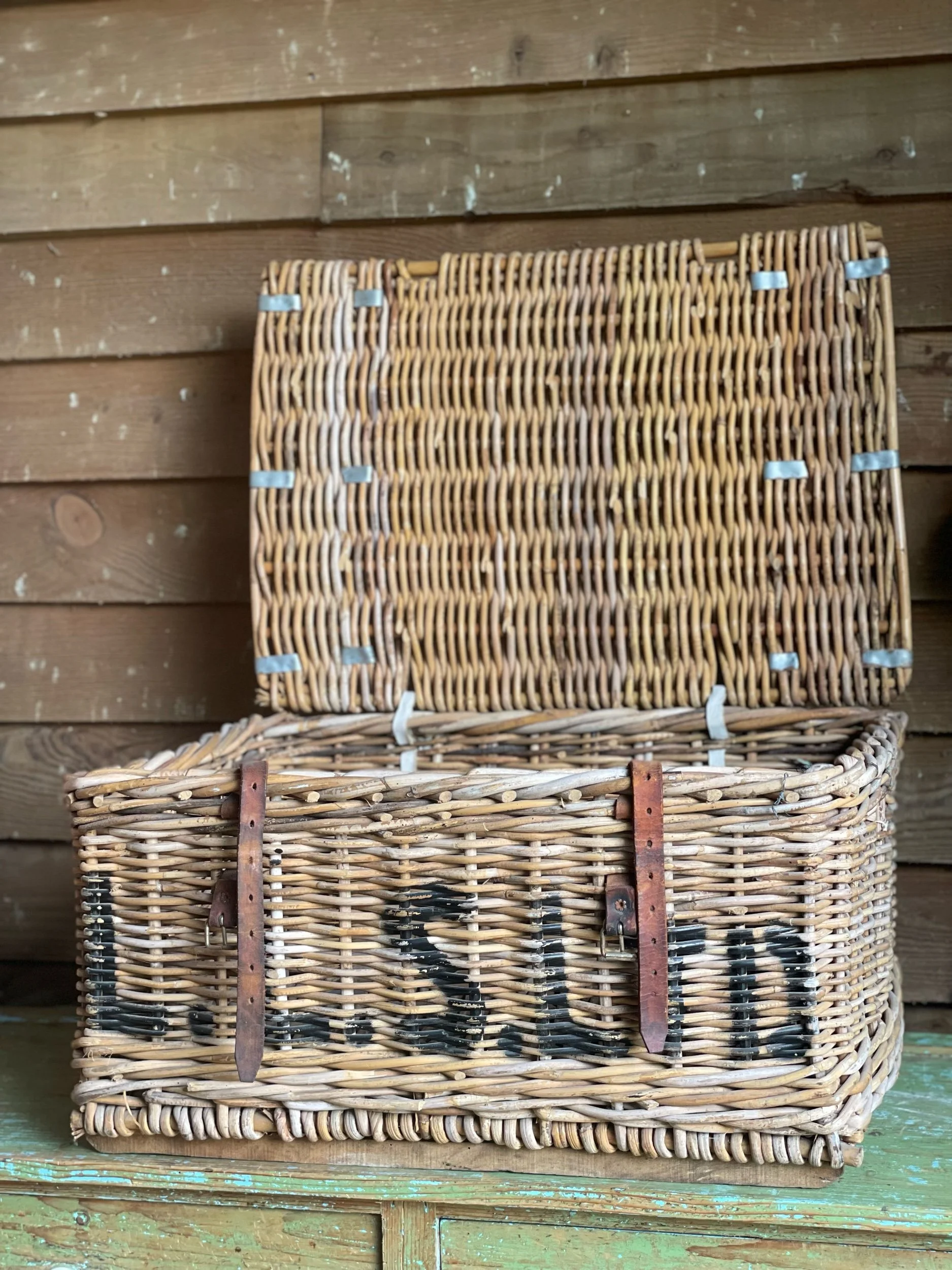 Vintage Laundry Basket  LLS