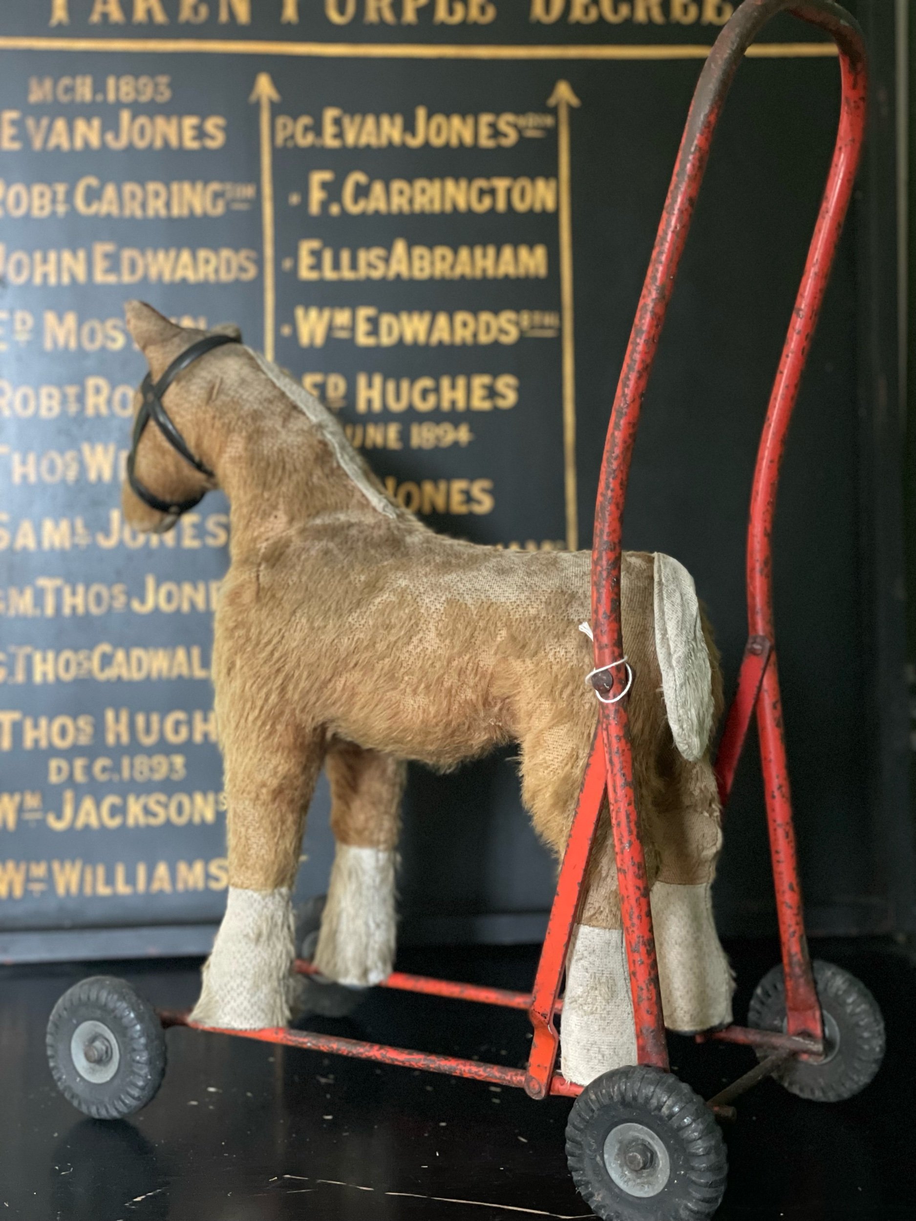 Triang Push Along Pony