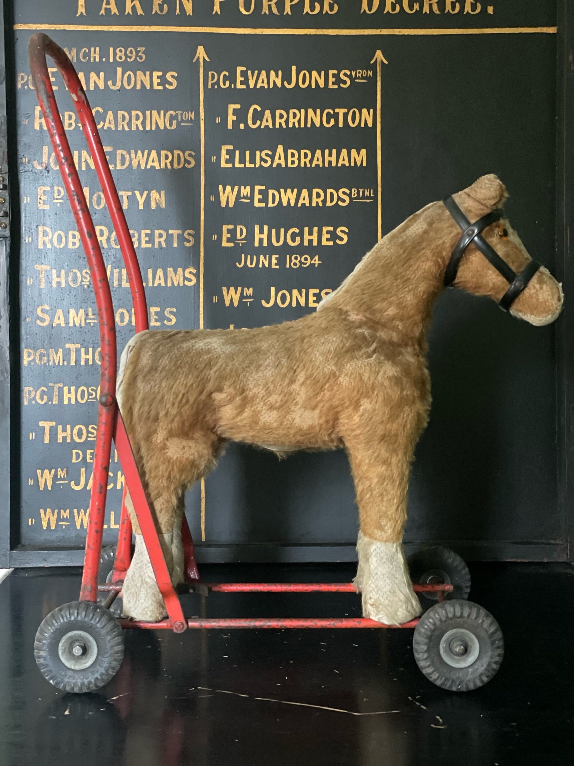Triang Push Along Pony