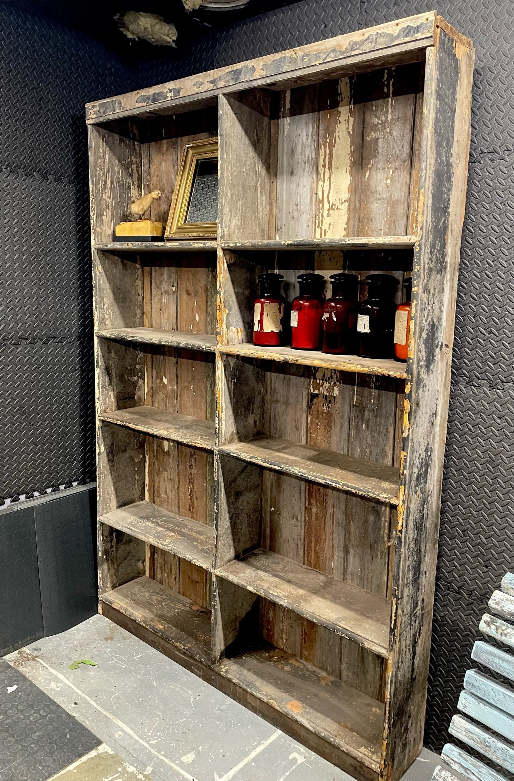 Victorian Painted Pine Shelves