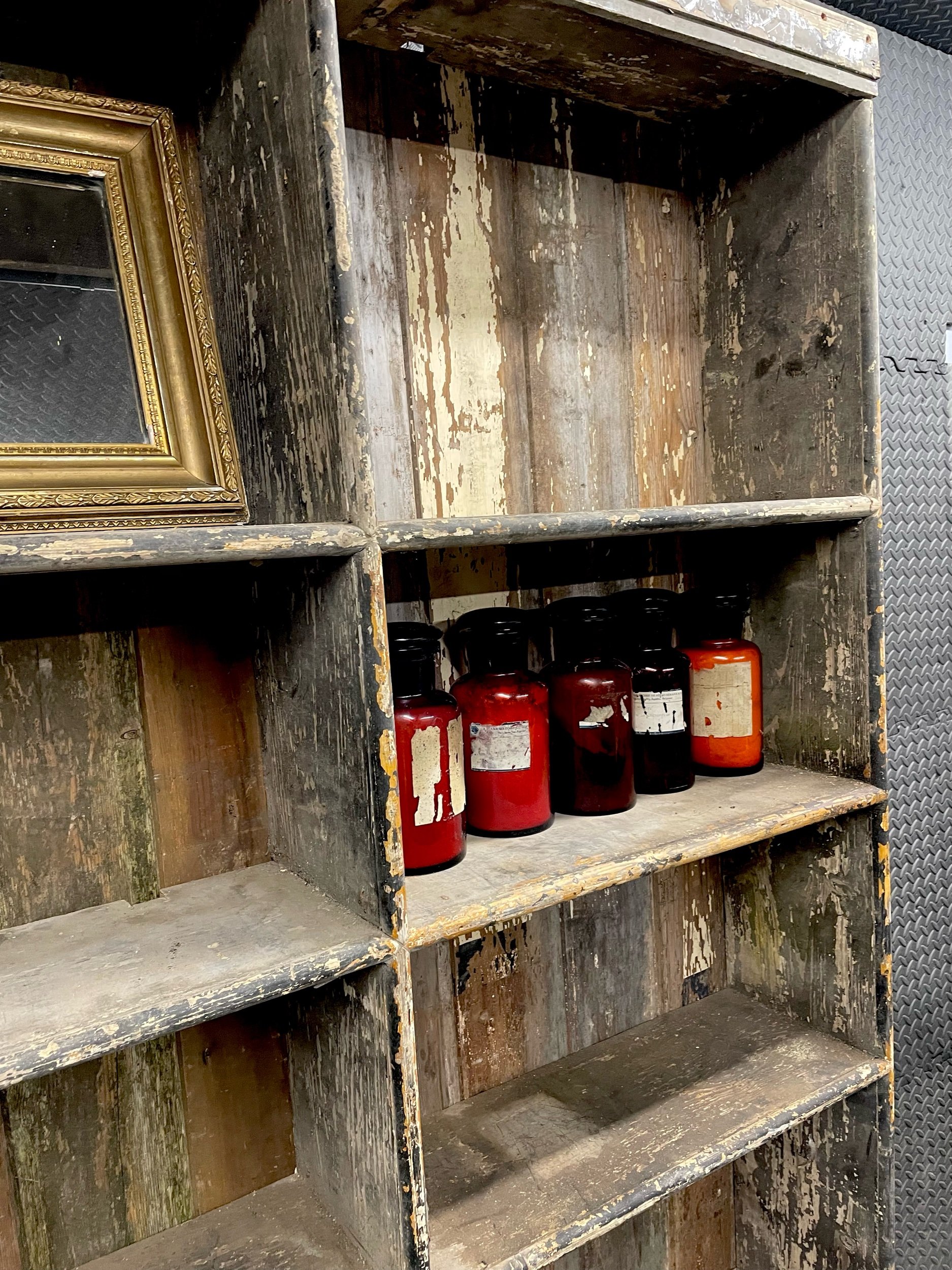 Victorian Painted Pine Shelves