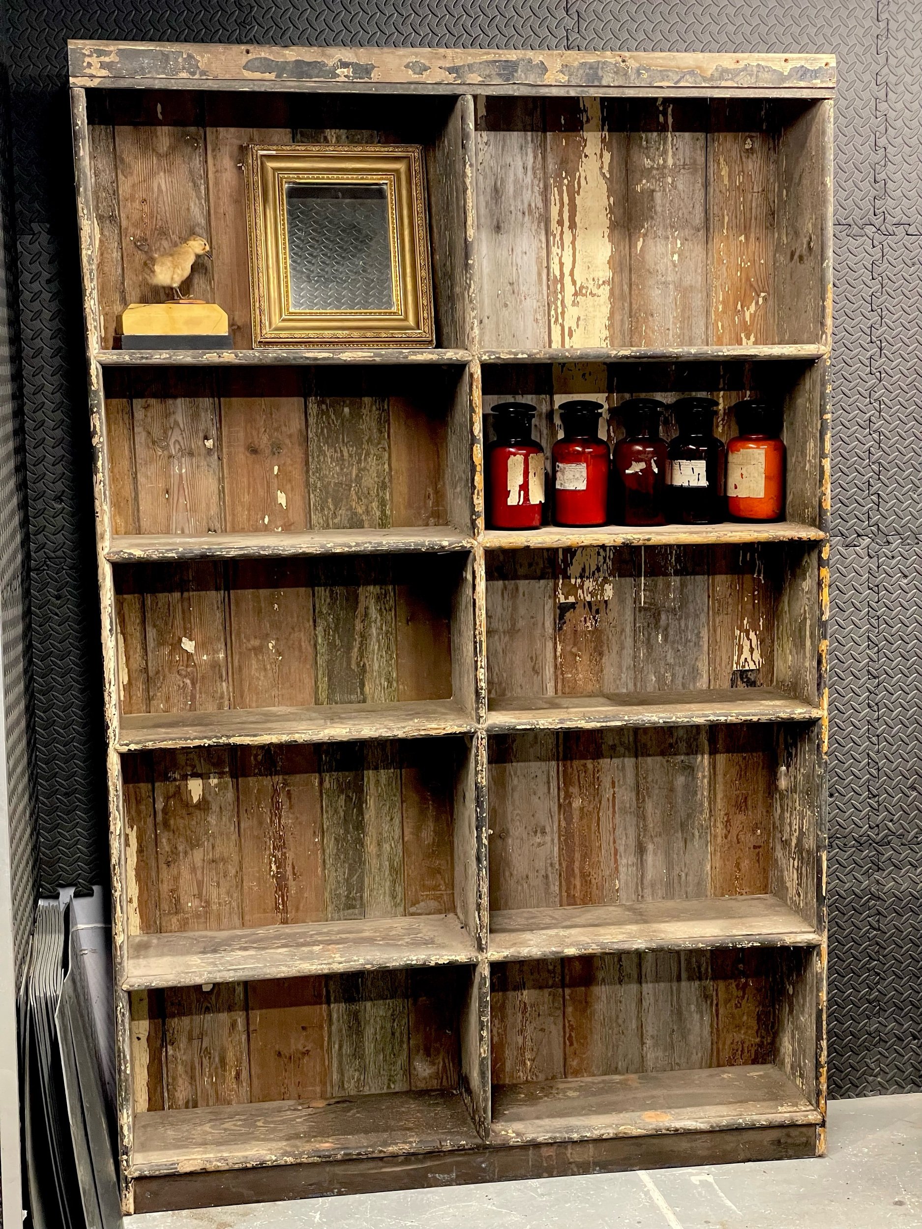 Victorian Painted Pine Shelves