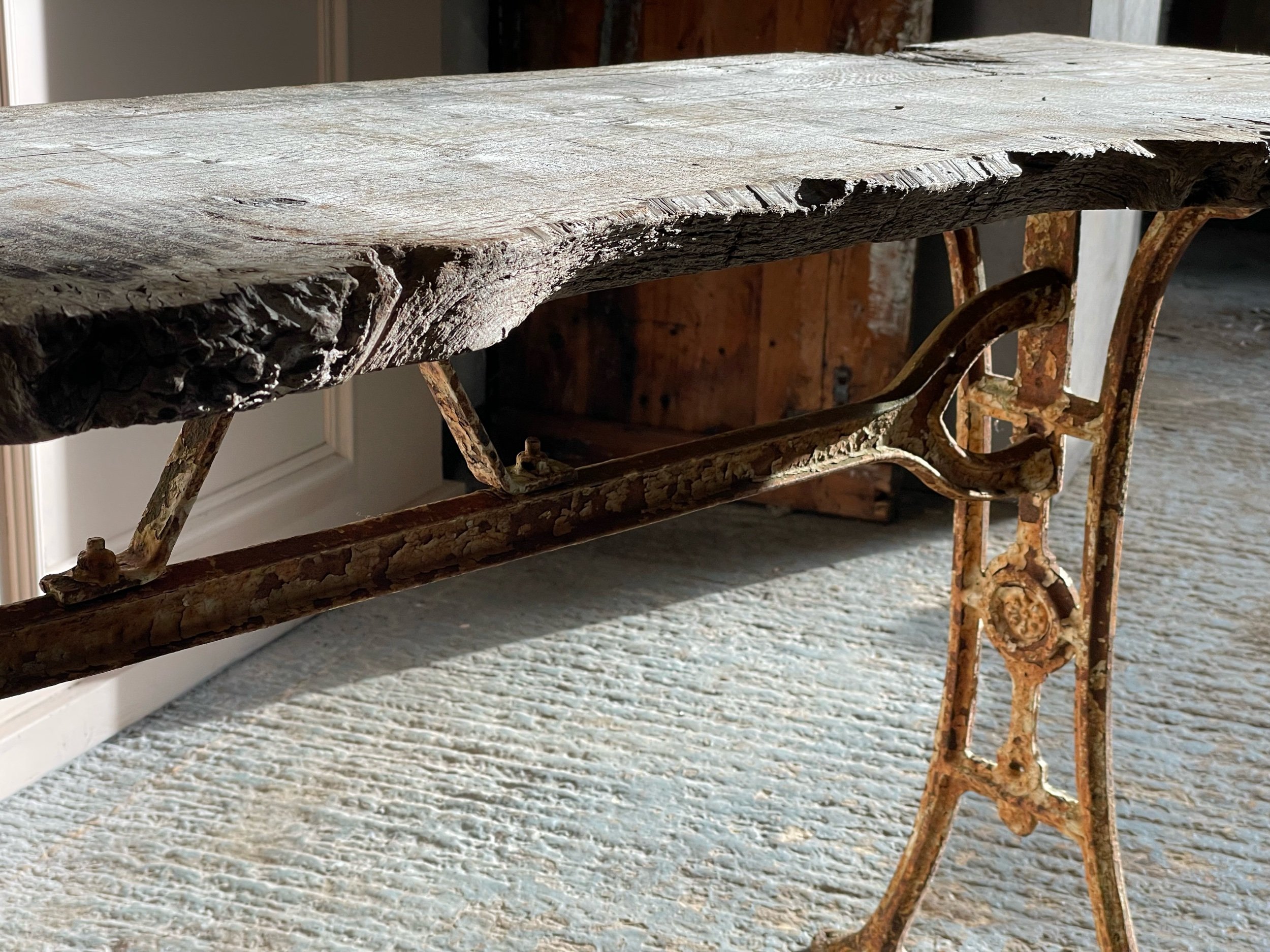 19th Century Cast Iron Table