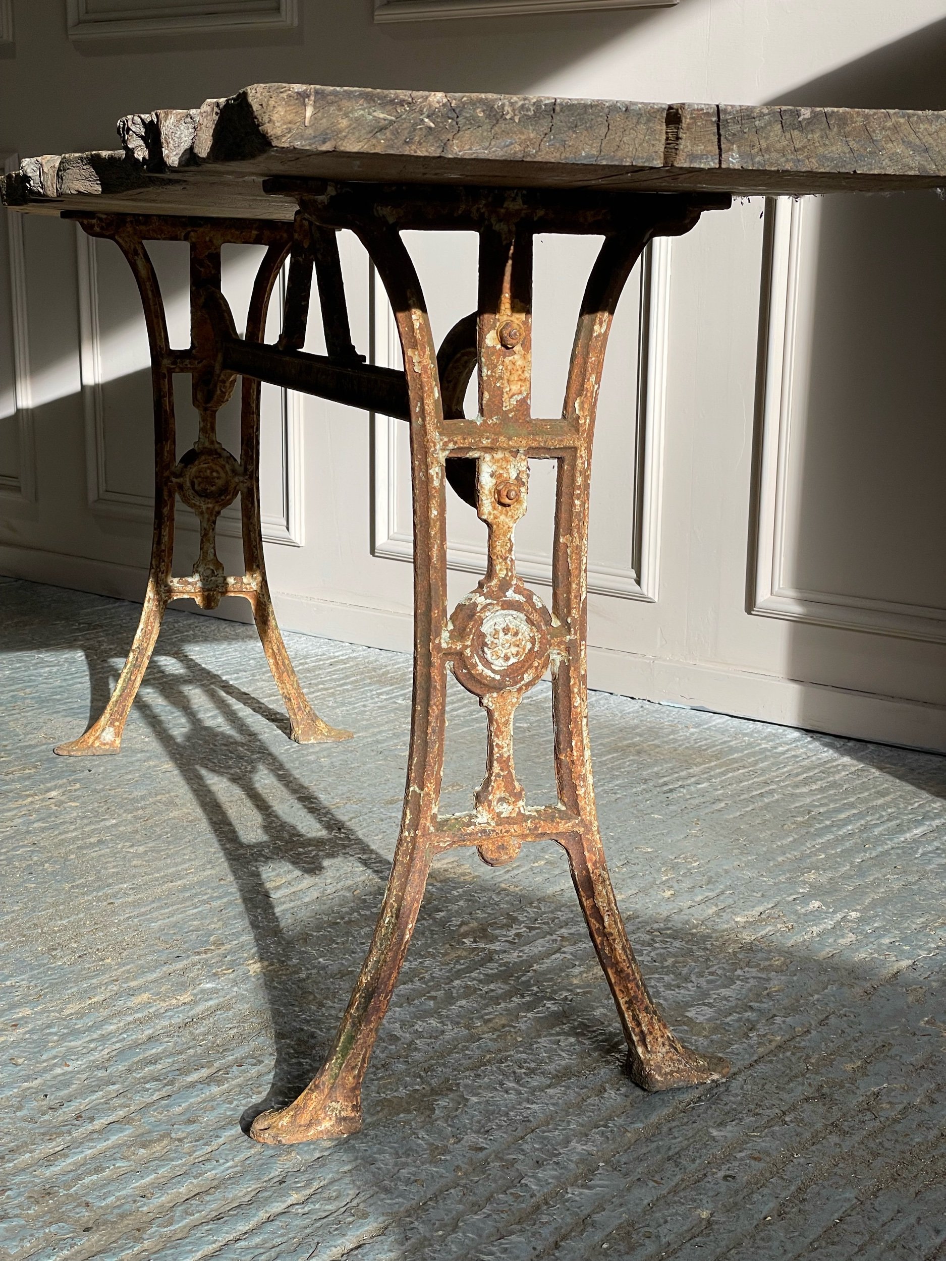 19th Century Cast Iron Table
