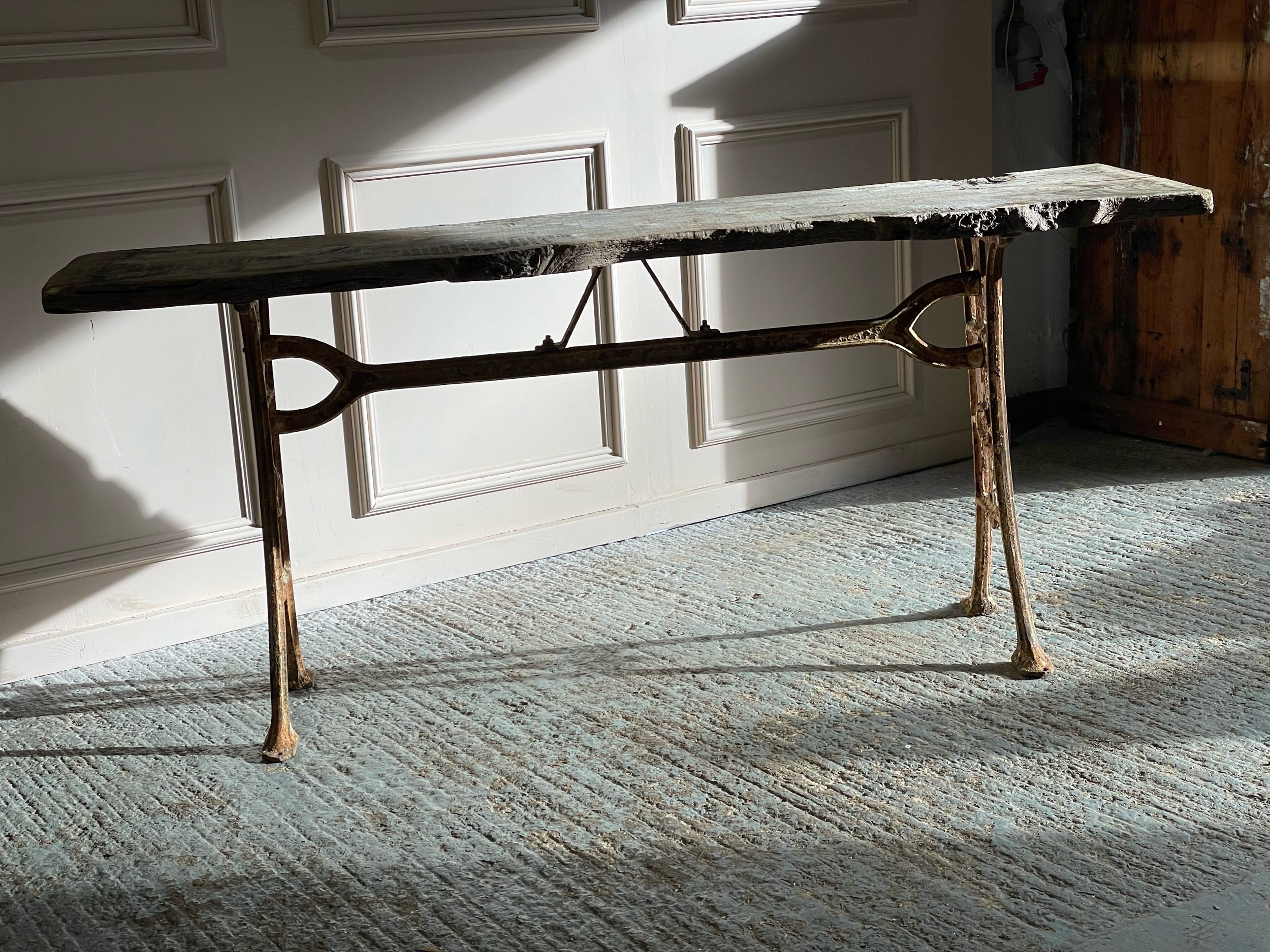 19th Century Cast Iron Table