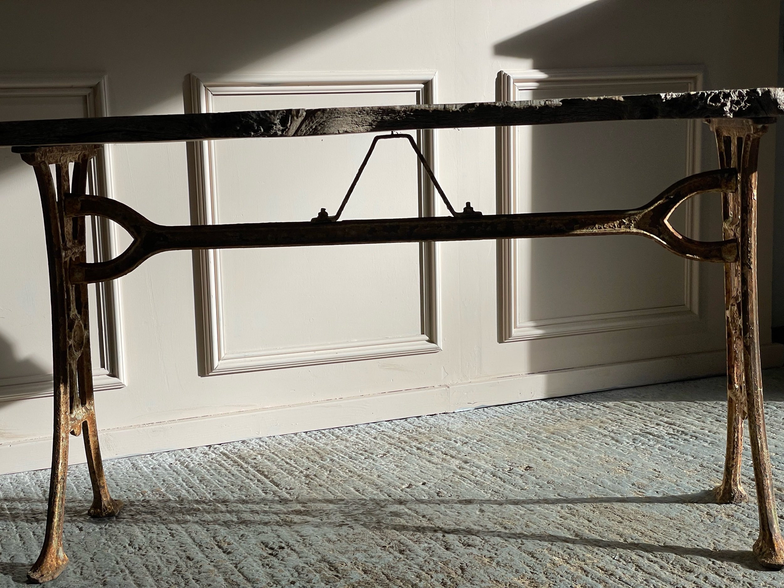 19th Century Cast Iron Table