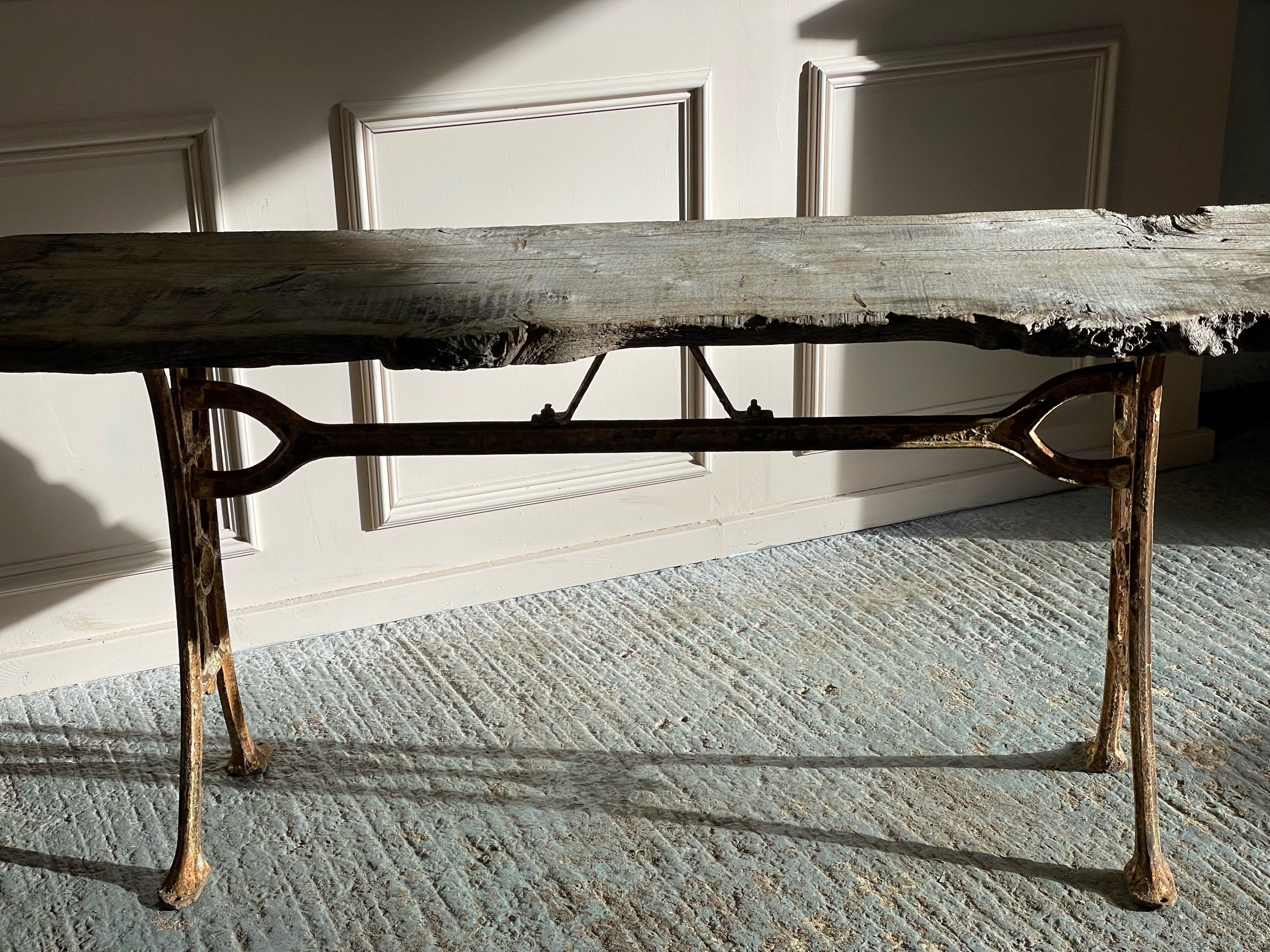 19th Century Cast Iron Table