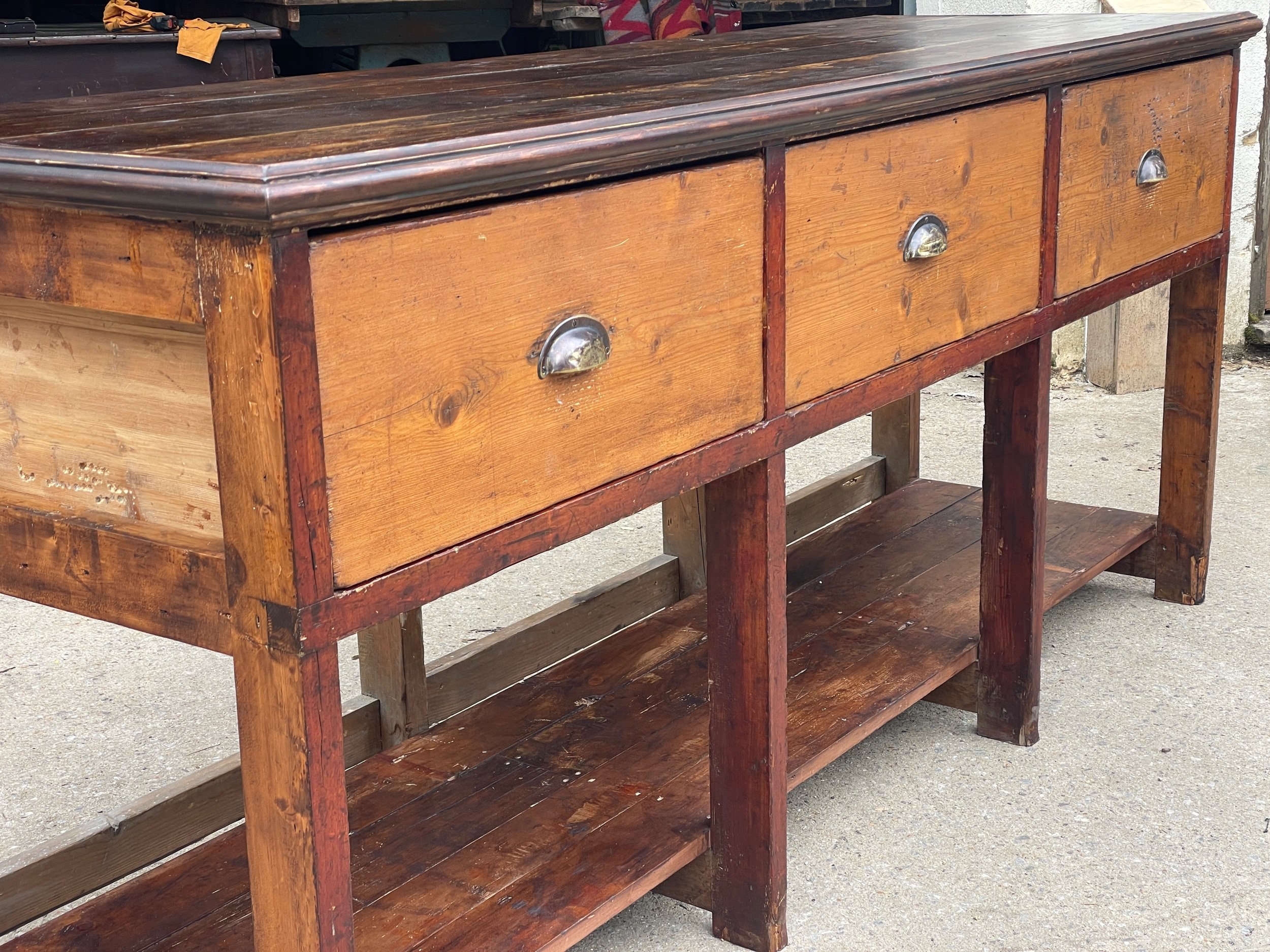 Victorian Free Standing Kitchen Counter