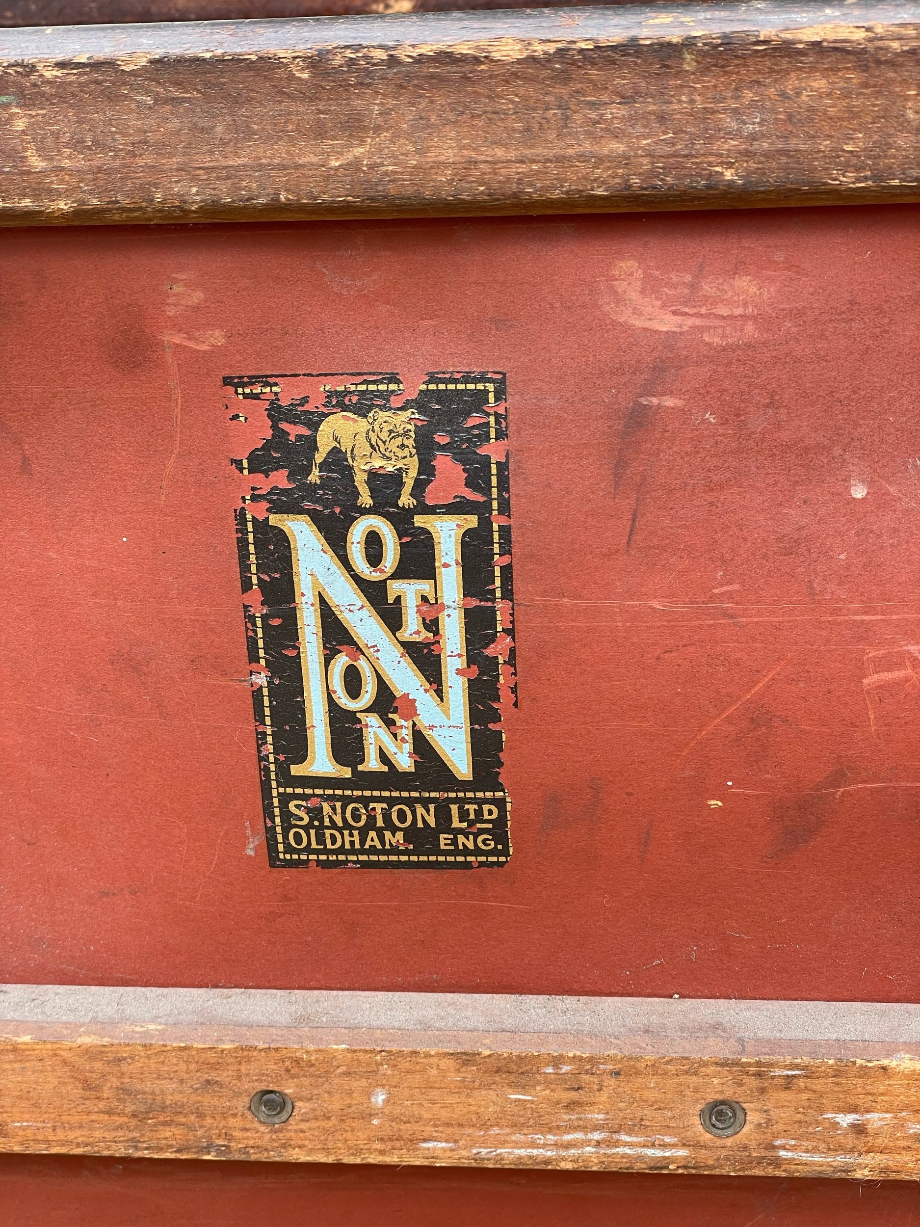 1950s Industrial Mill Trolley