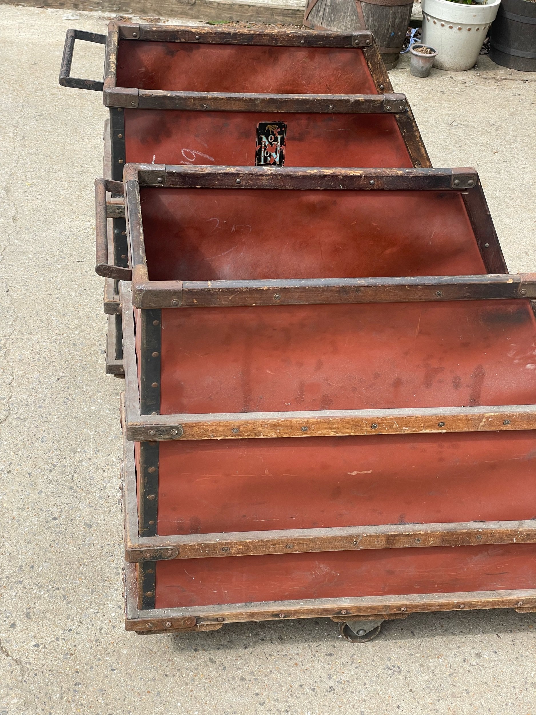 1950s Industrial Mill Trolley