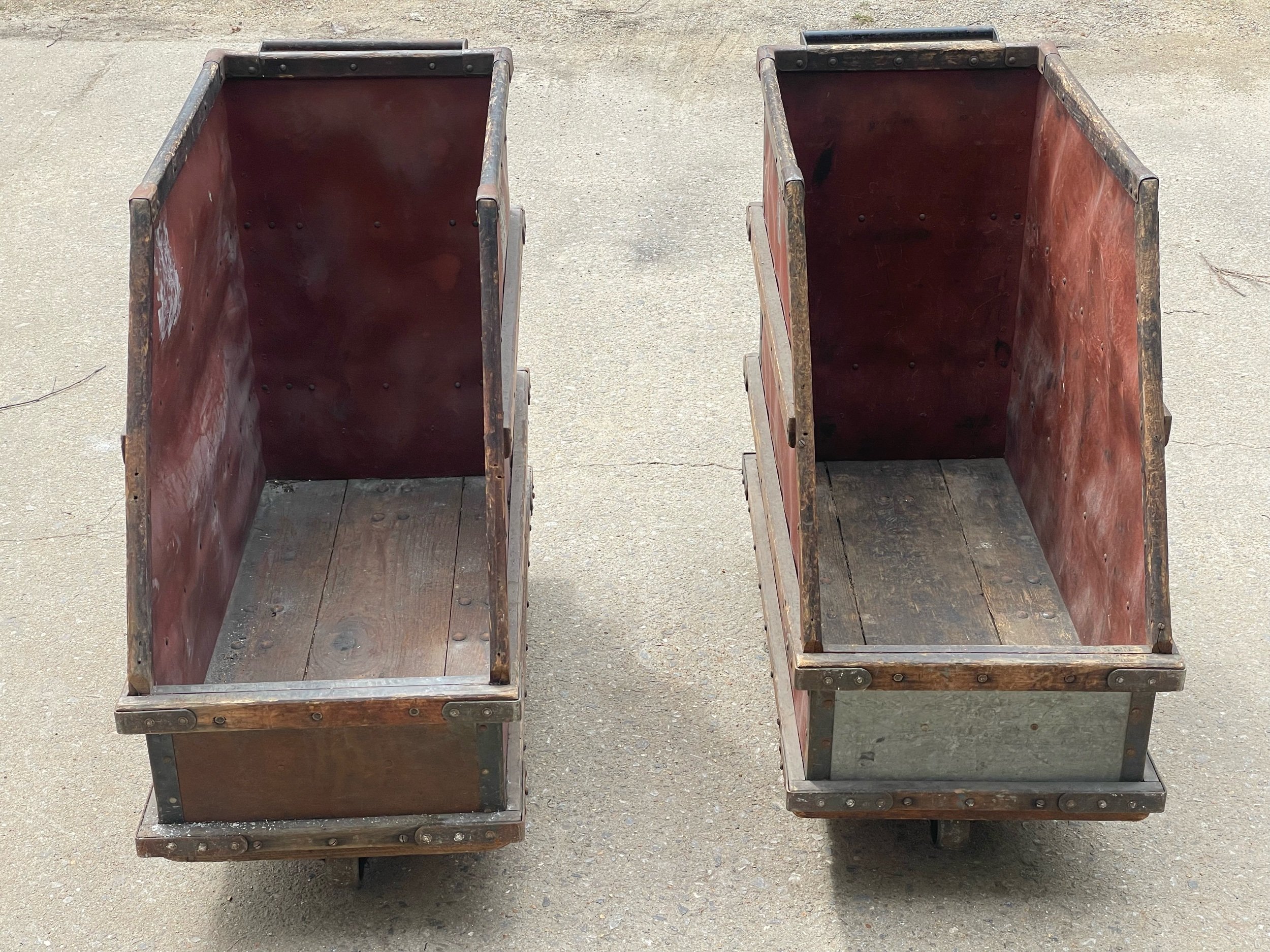 1950s Industrial Mill Trolley