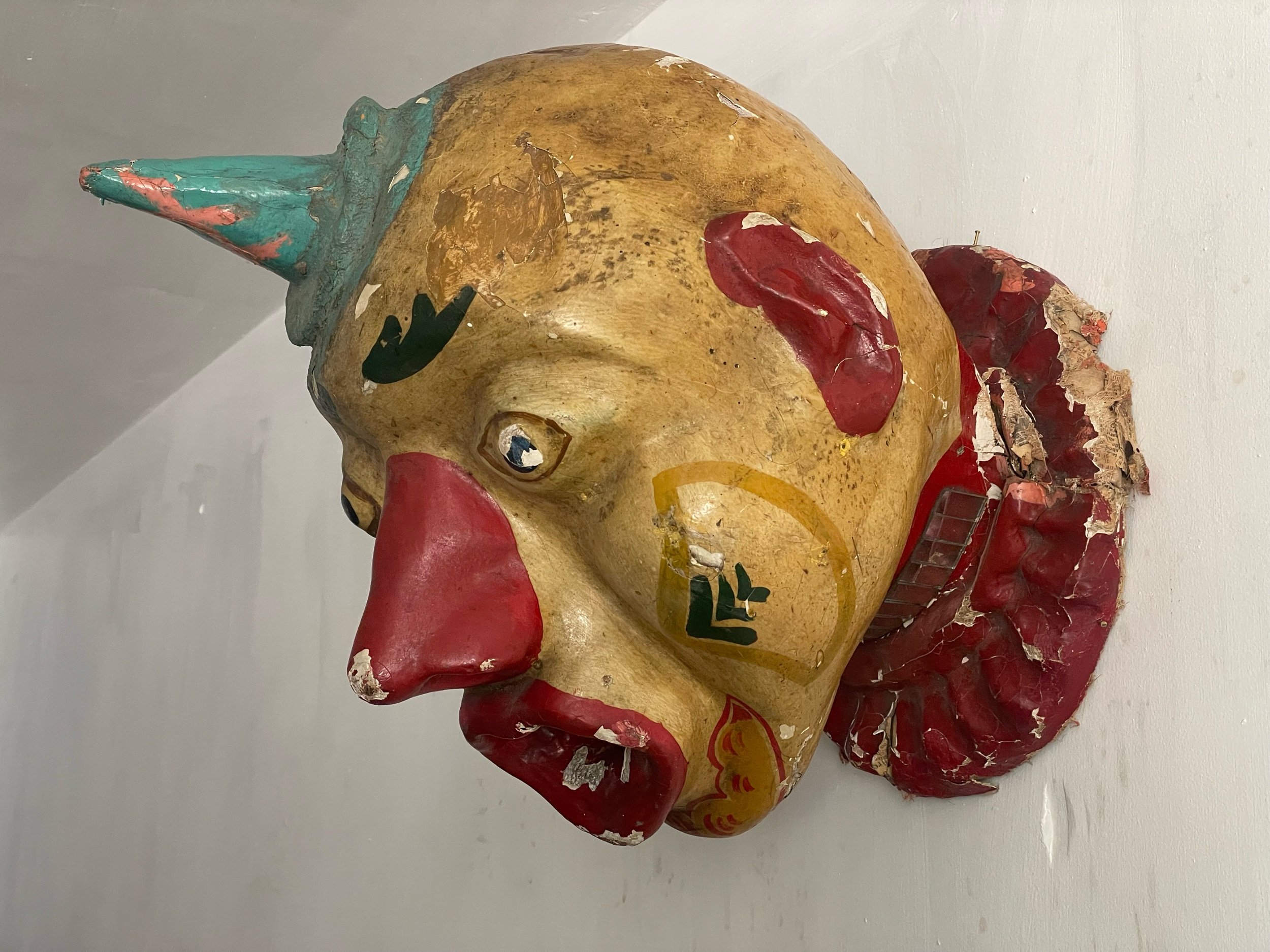 Original Fairground Clown Head