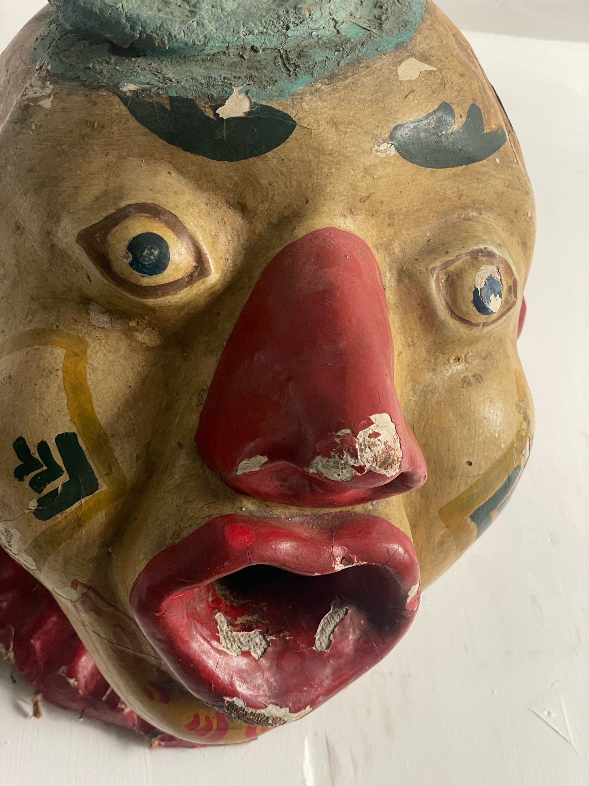 Original Fairground Clown Head