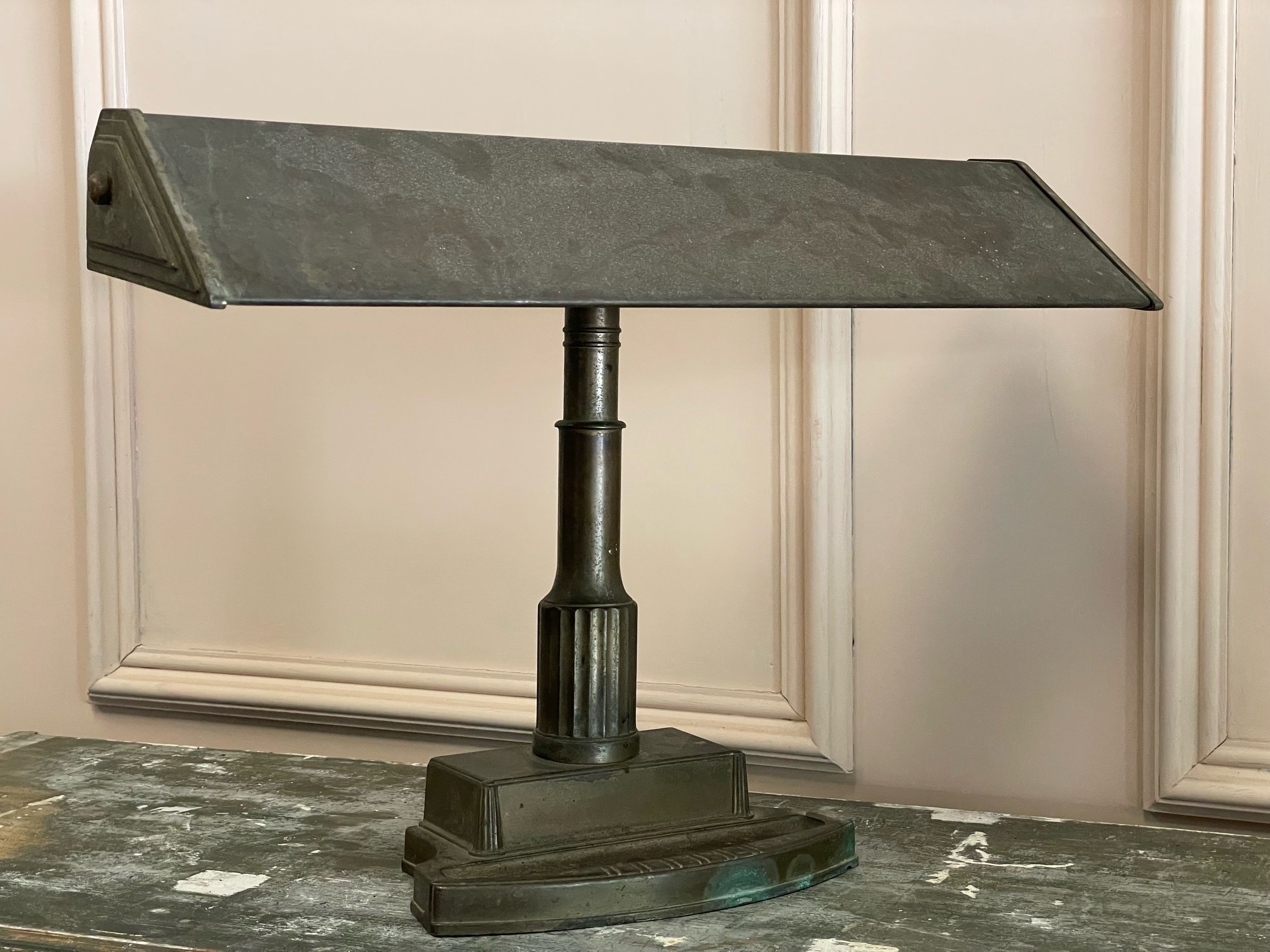1930s Bankers Lamp