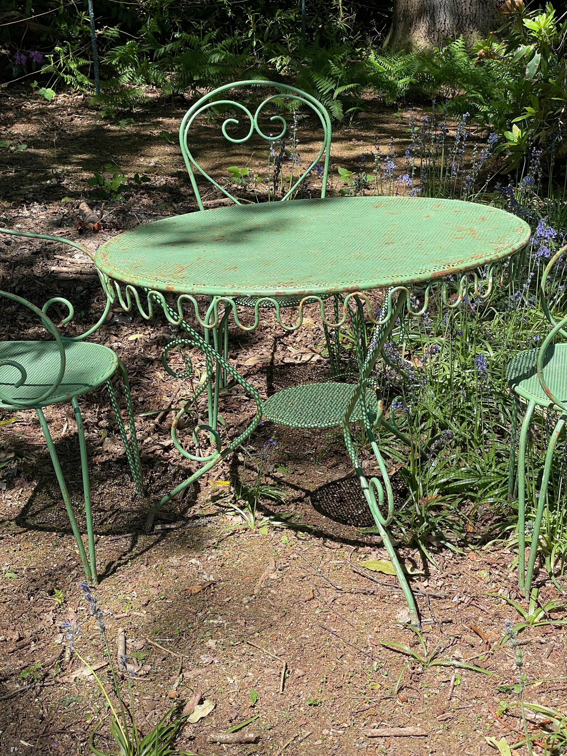 French Garden Table and Chairs