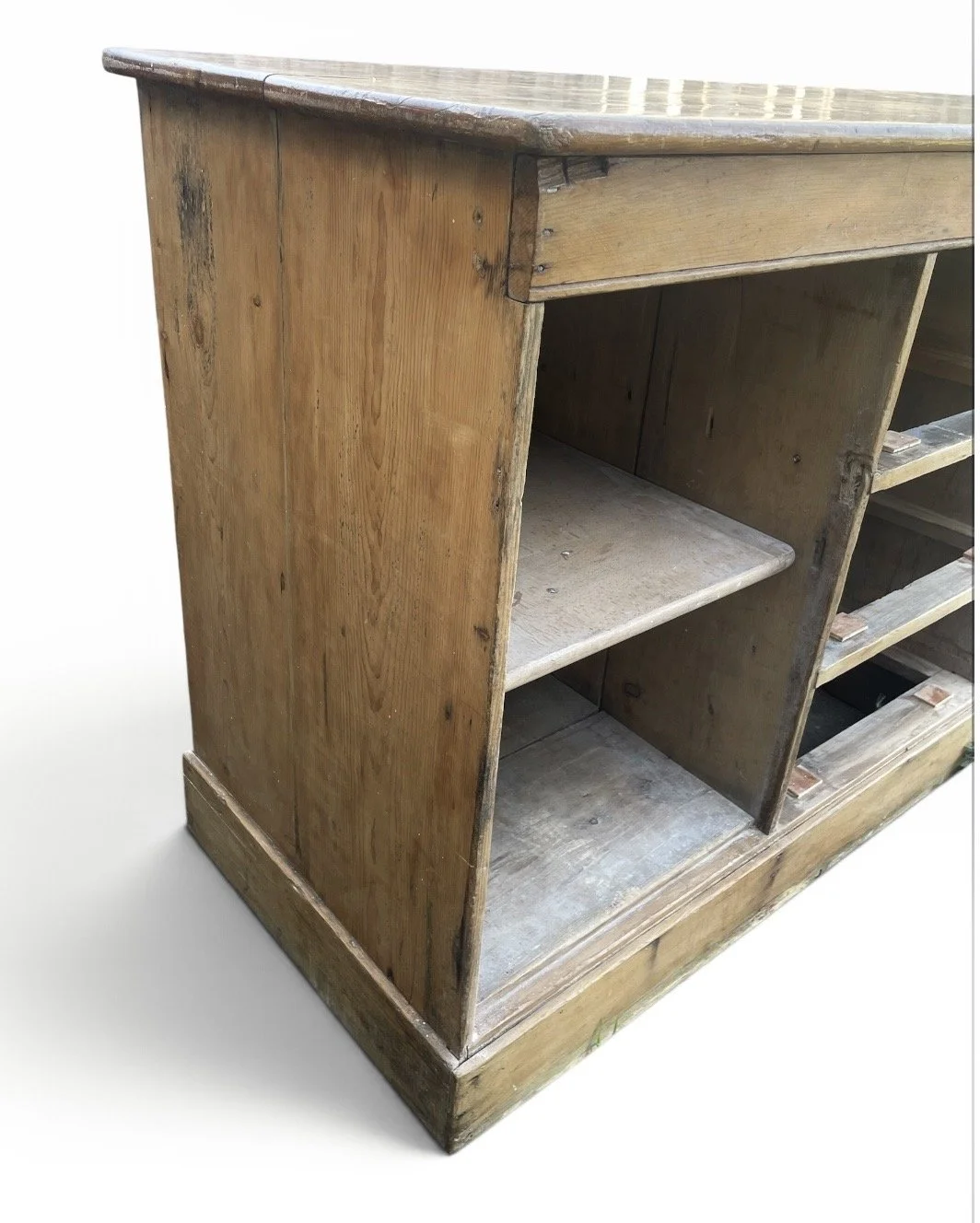 19th Century Open Shelf Dresser Base