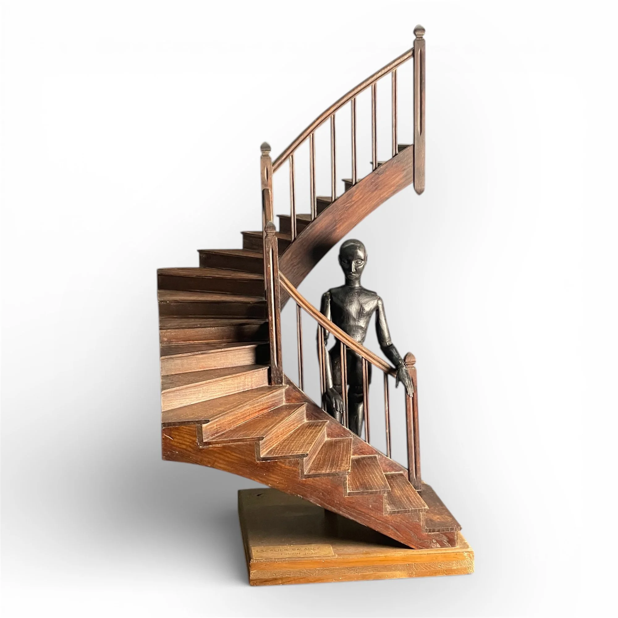 French 20th Century Architectural Staircase Model