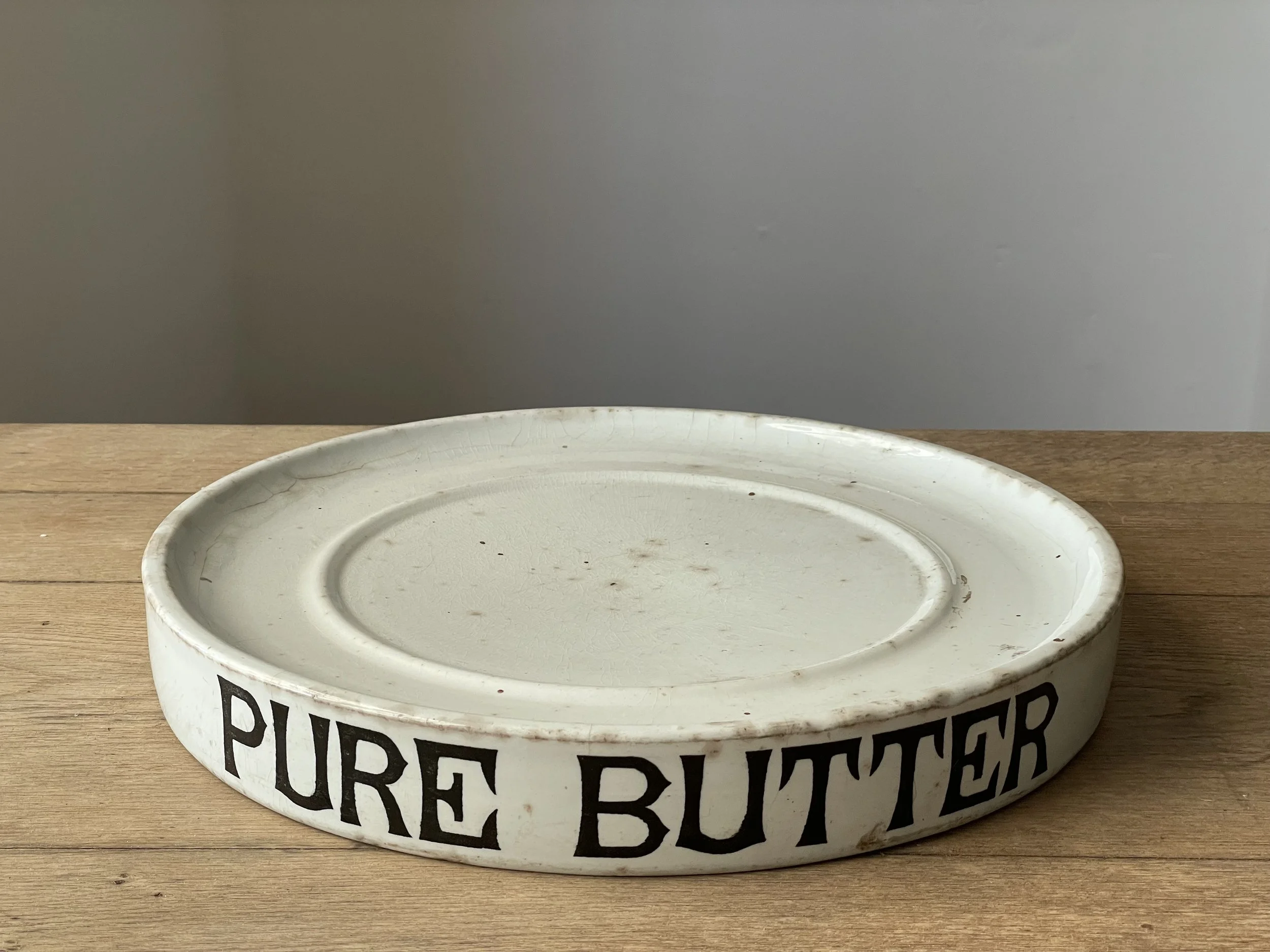 Antique Ironstone Pure Butter Slab
