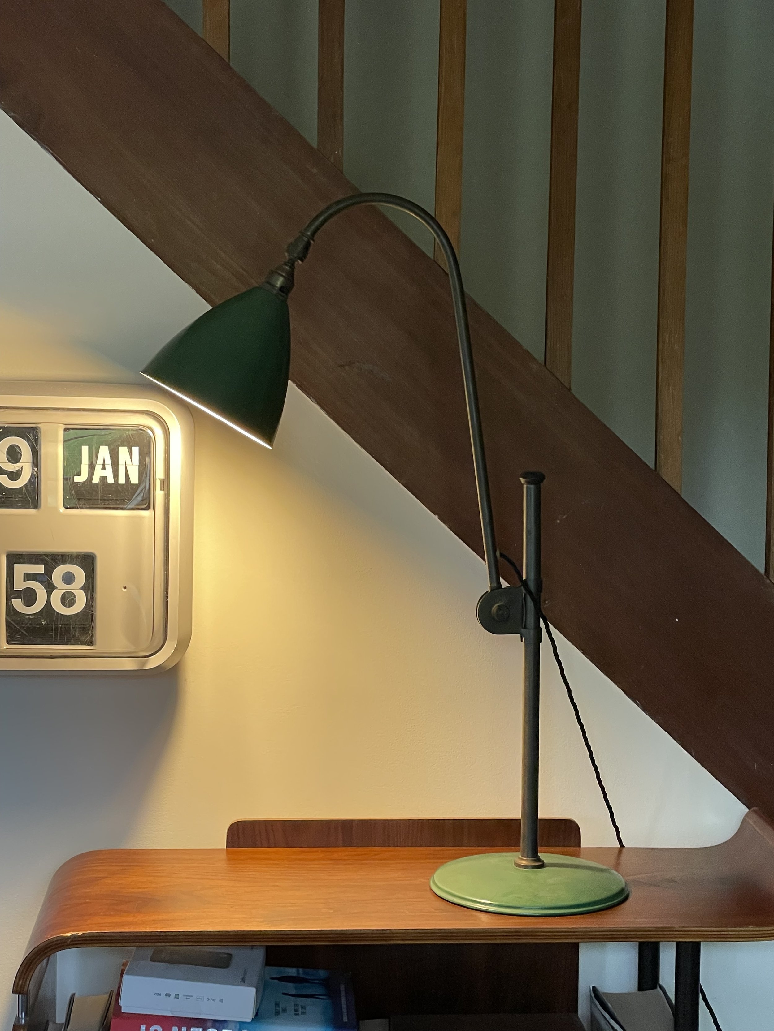 Rare Brass Bestlite BL1 Desk Lamp