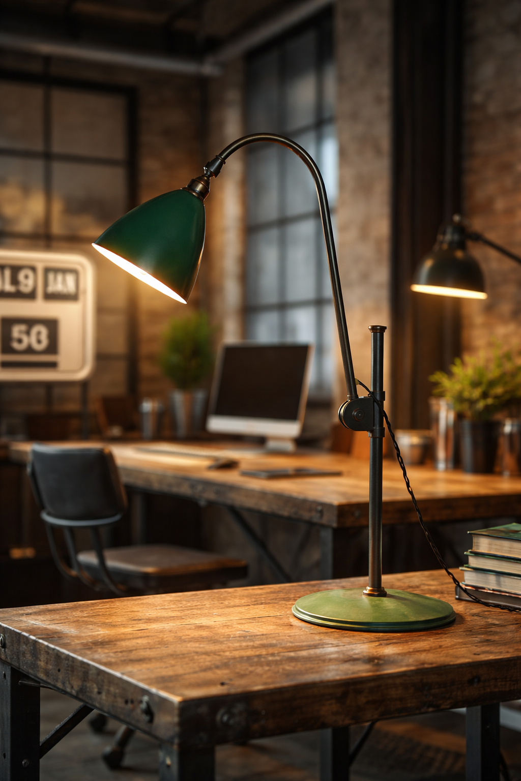 Rare Brass Bestlite BL1 Desk Lamp