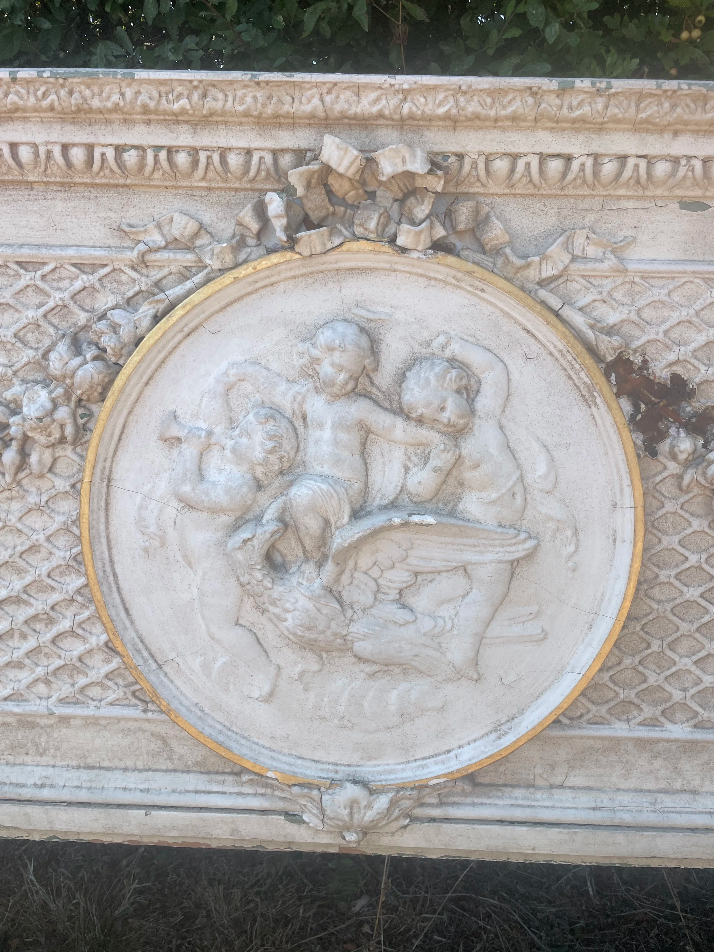 French 19th century Dessus de Porte