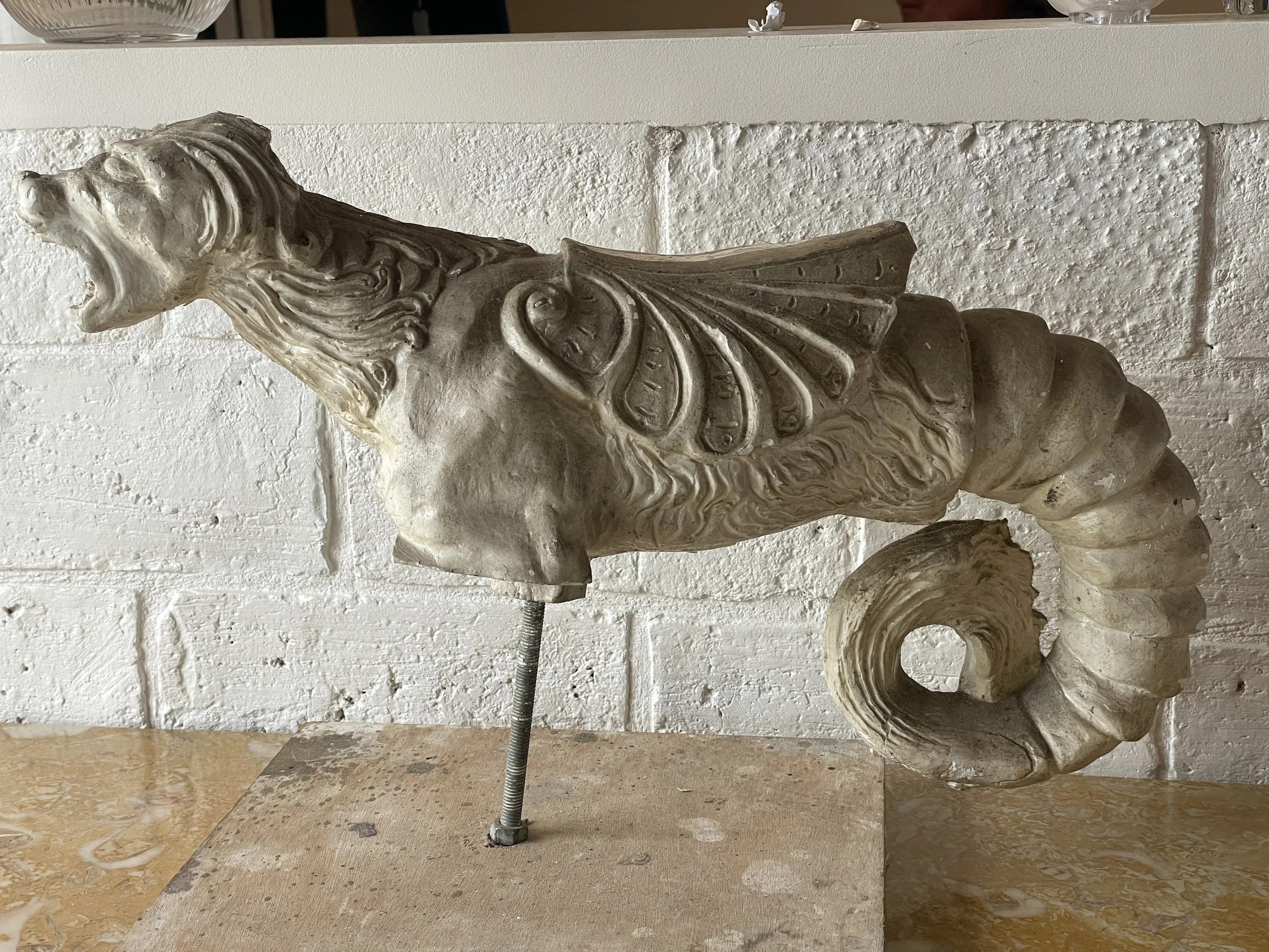 19thc Plaster Maquette