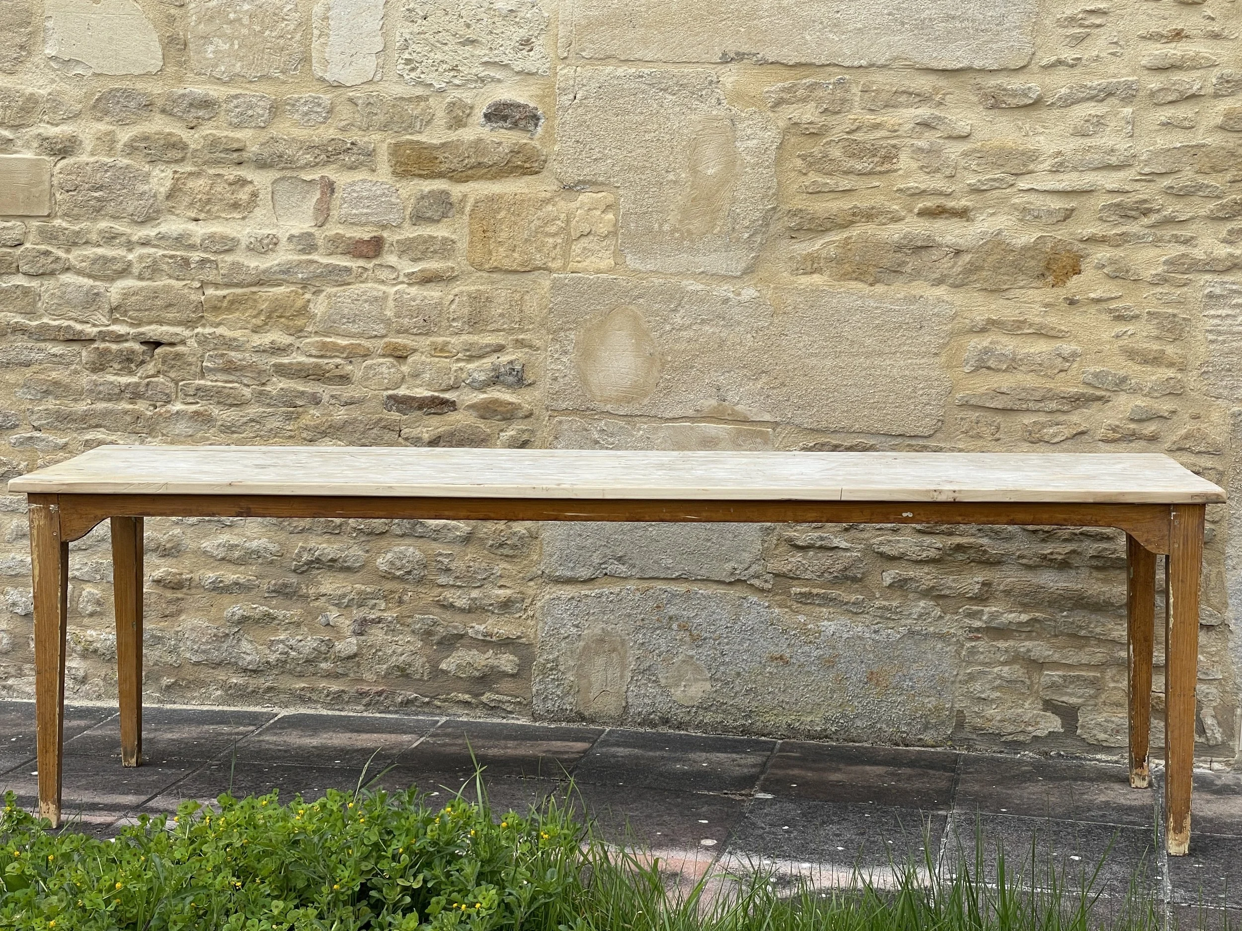 French 1950s Dairy Prep Table