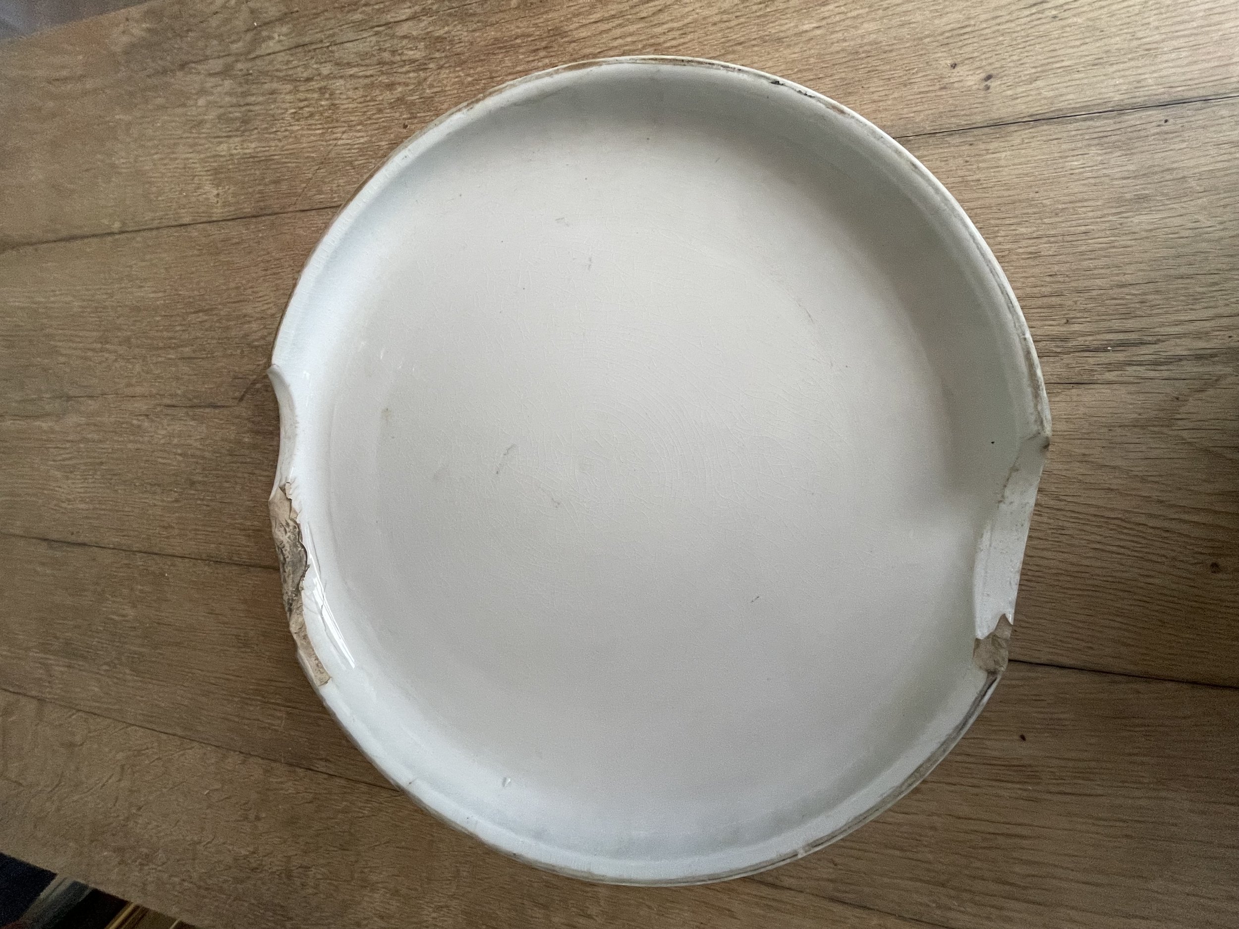 Antique Ironstone Pure Butter Slab