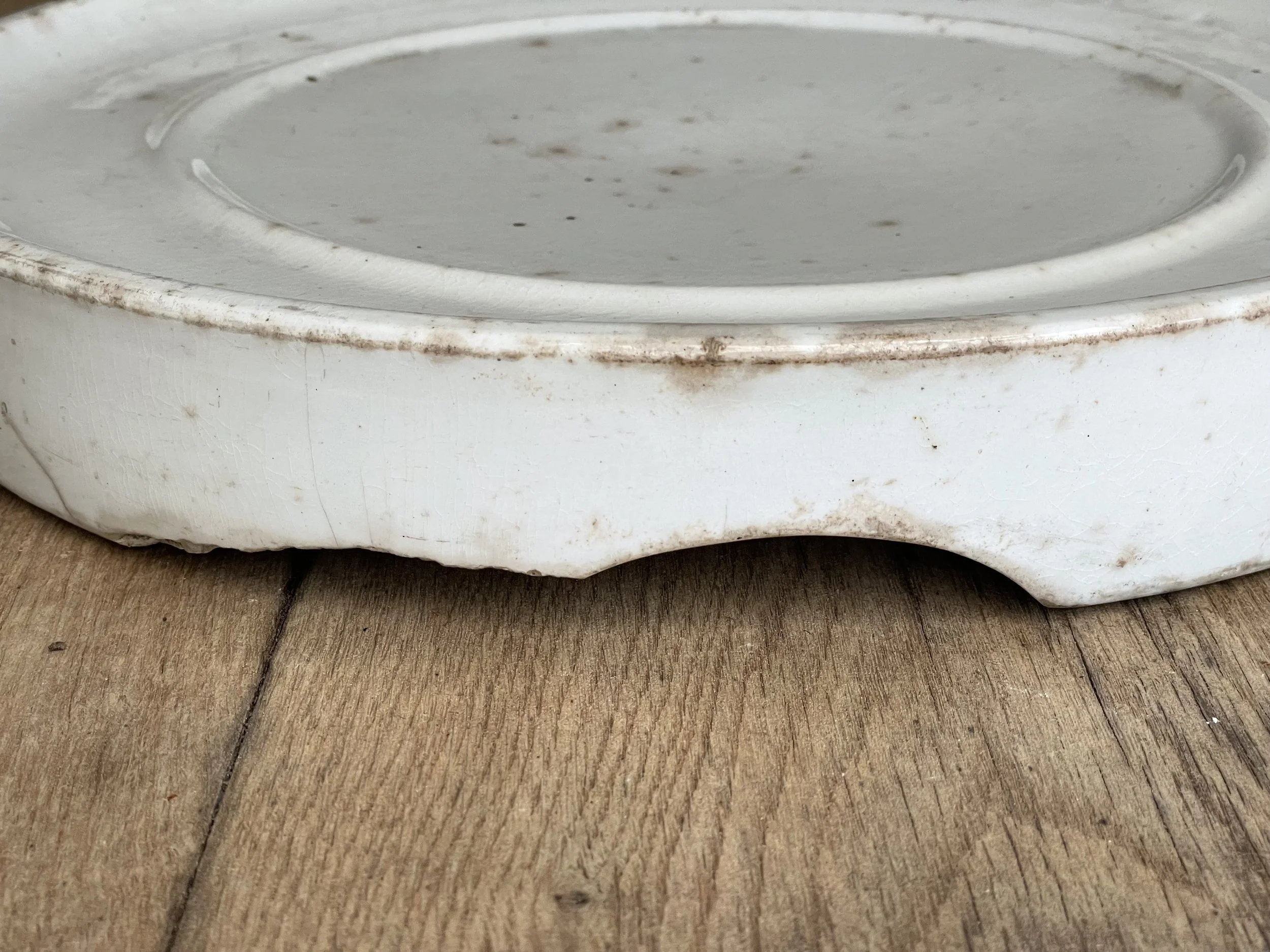 Antique Ironstone Pure Butter Slab