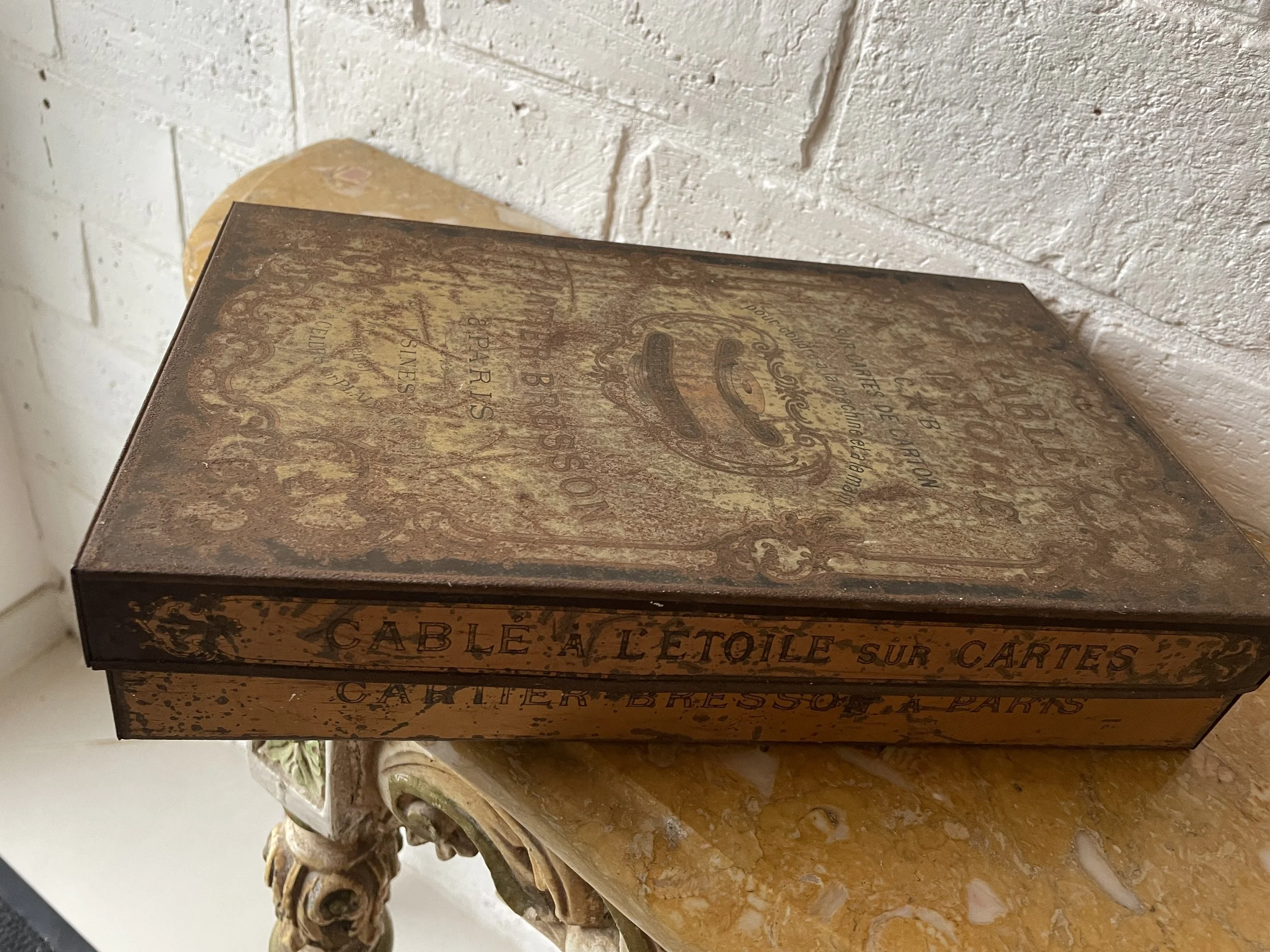 Antique Cartier Bresson Metal Box