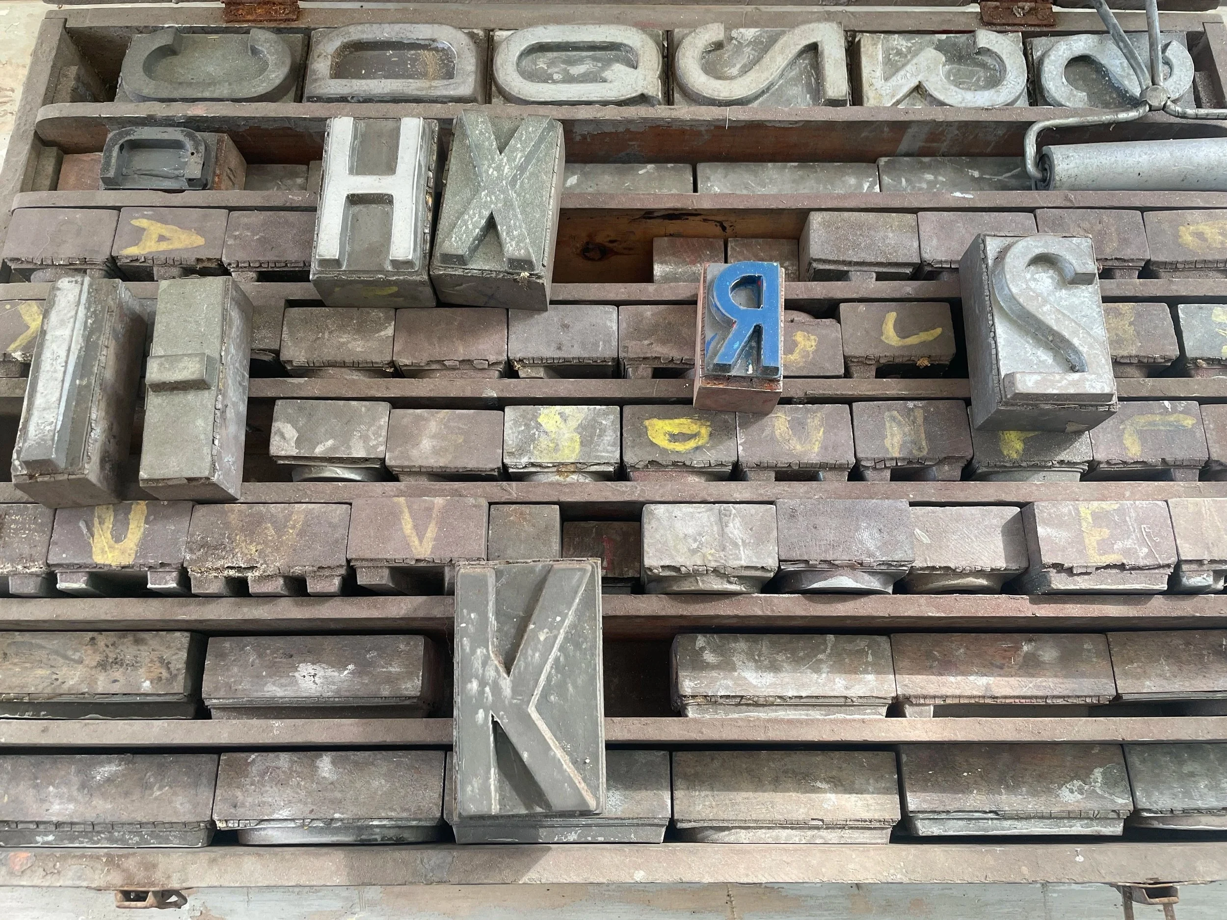 Vintage Roll Rite Letter Press