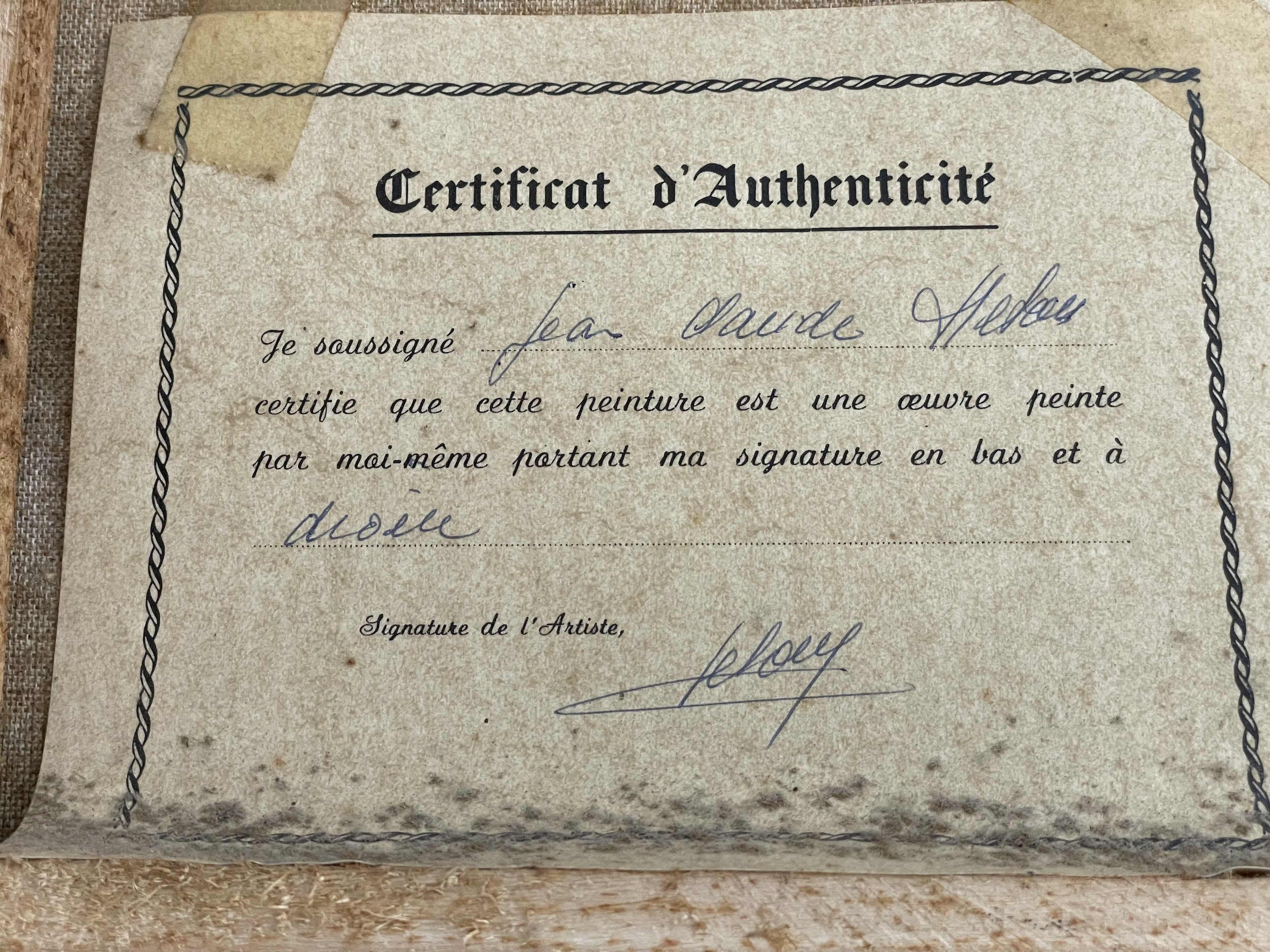 Oil on Canvas - Boats