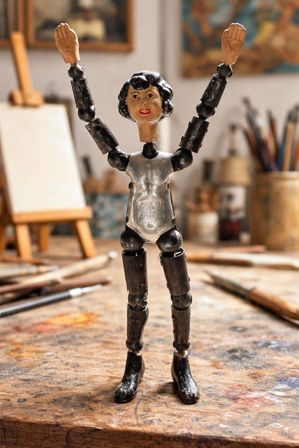 C Roberson & Co Artist Metal Art Lay Figure