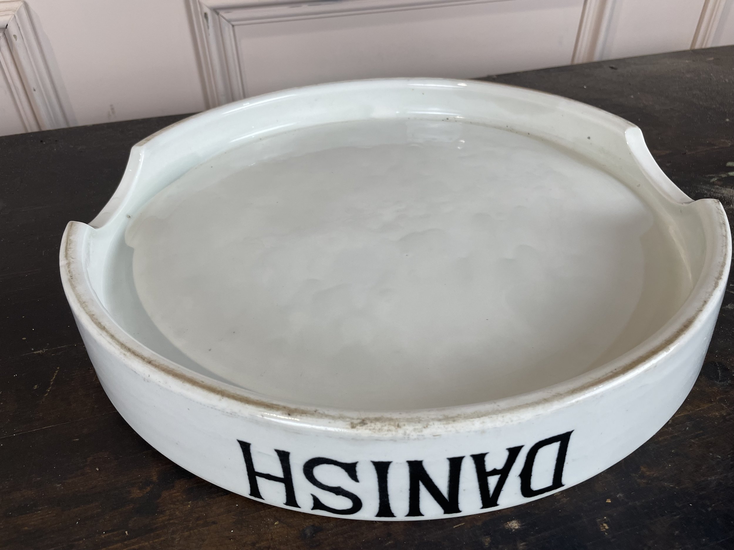 Early 20th Century Ironstone Butchers Slab