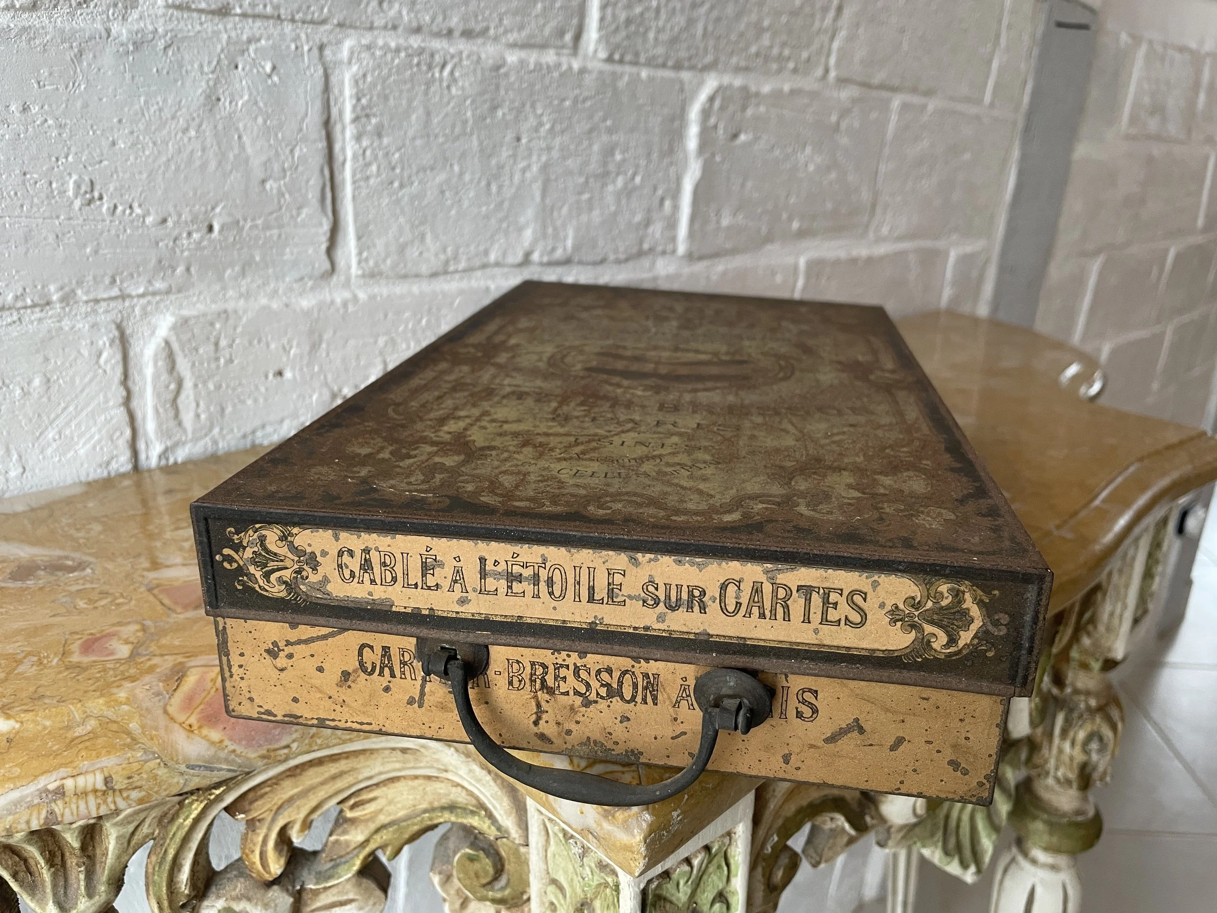 Antique Cartier Bresson Metal Box