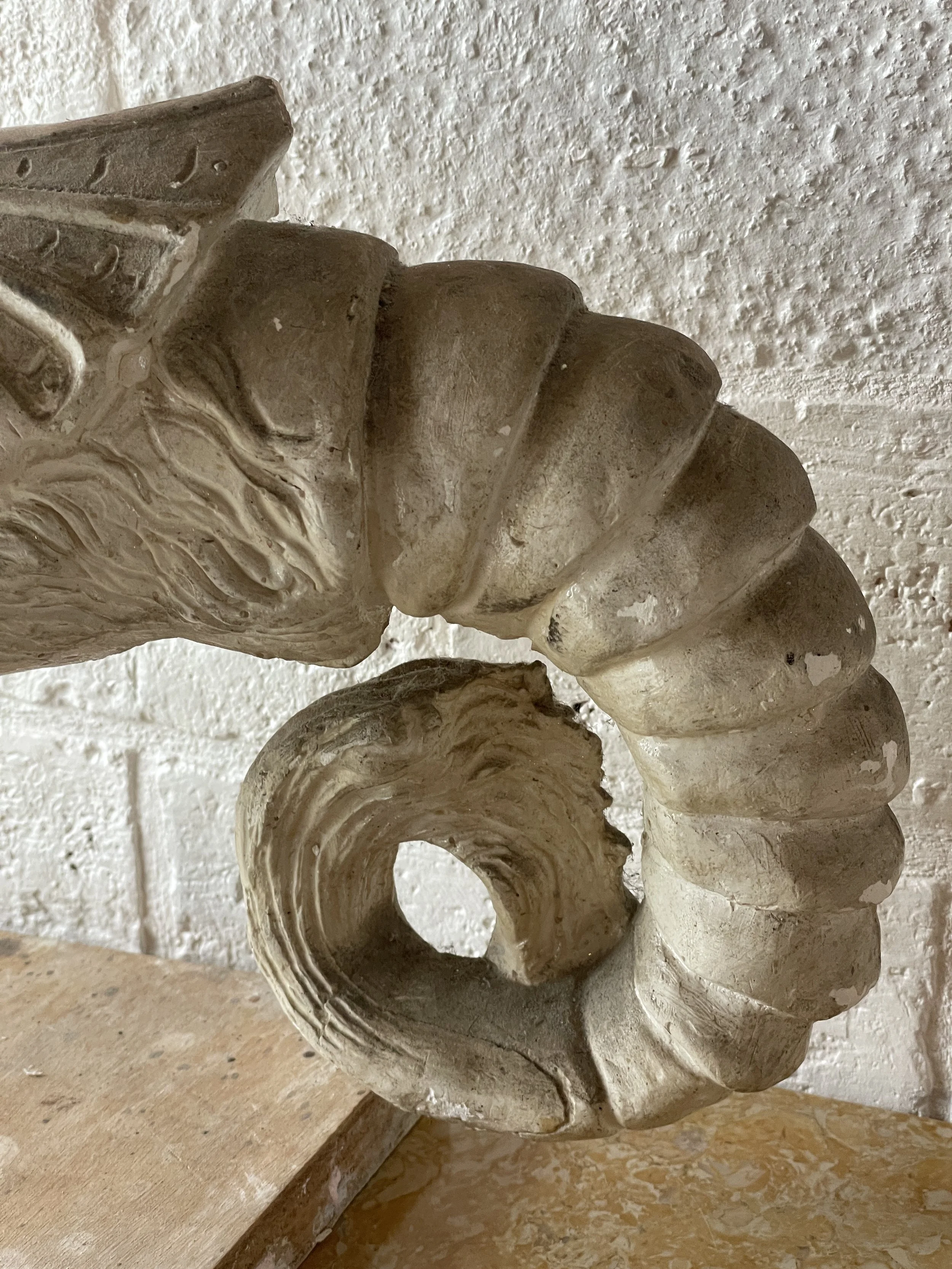 19thc Plaster Maquette