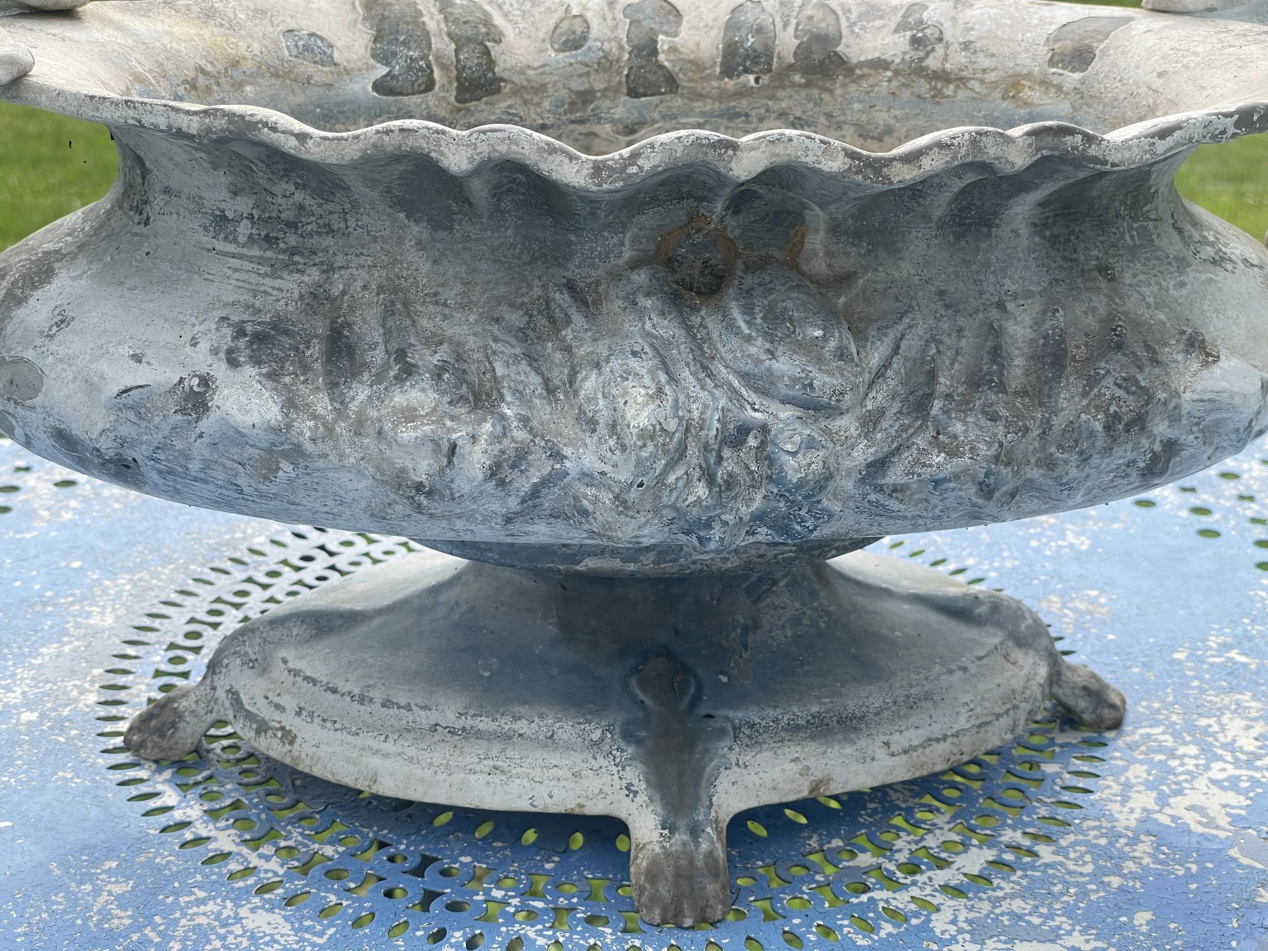 Cast Iron French Louis XV Style Jardiniere