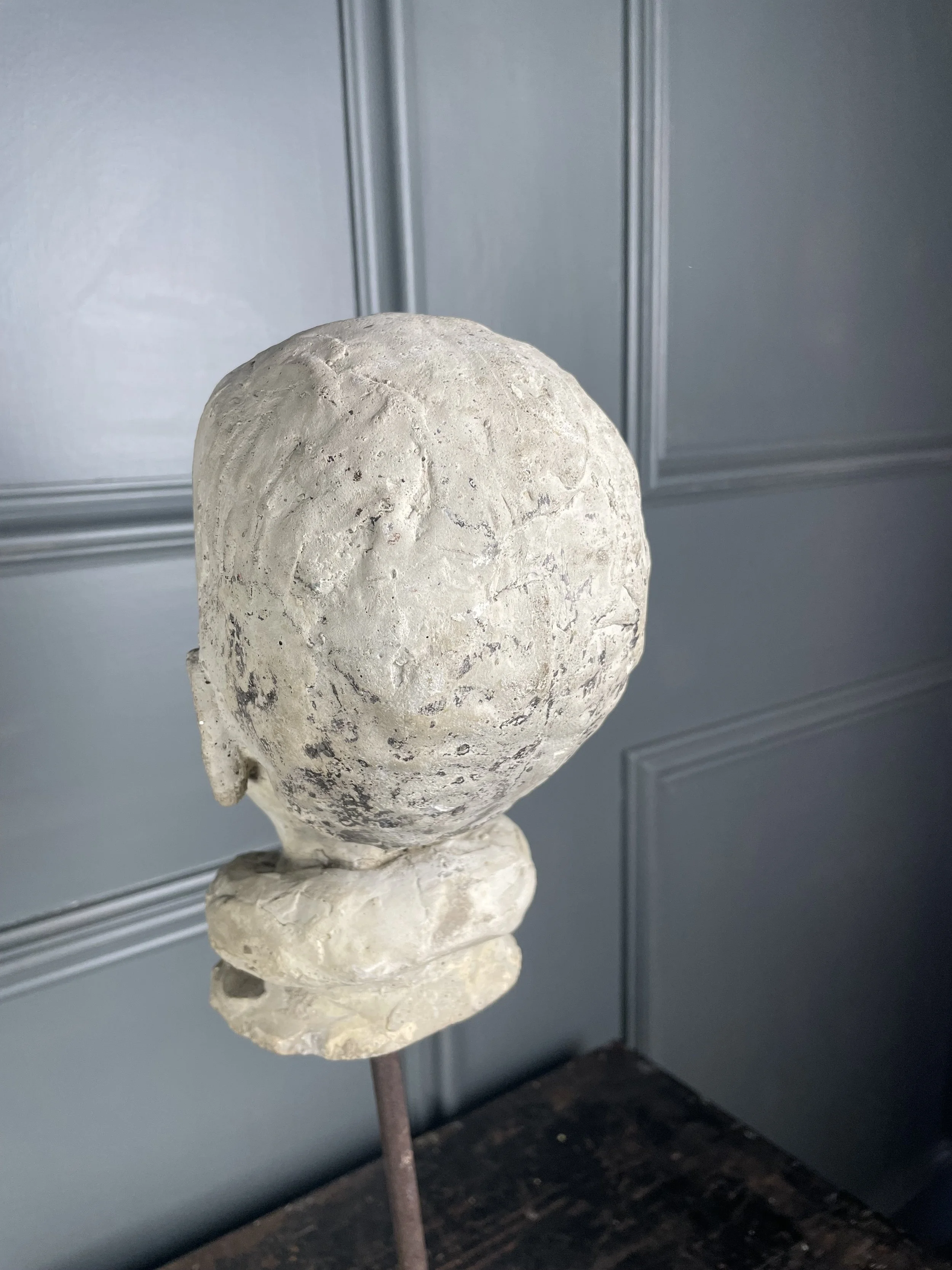 Sculpture of Child Head