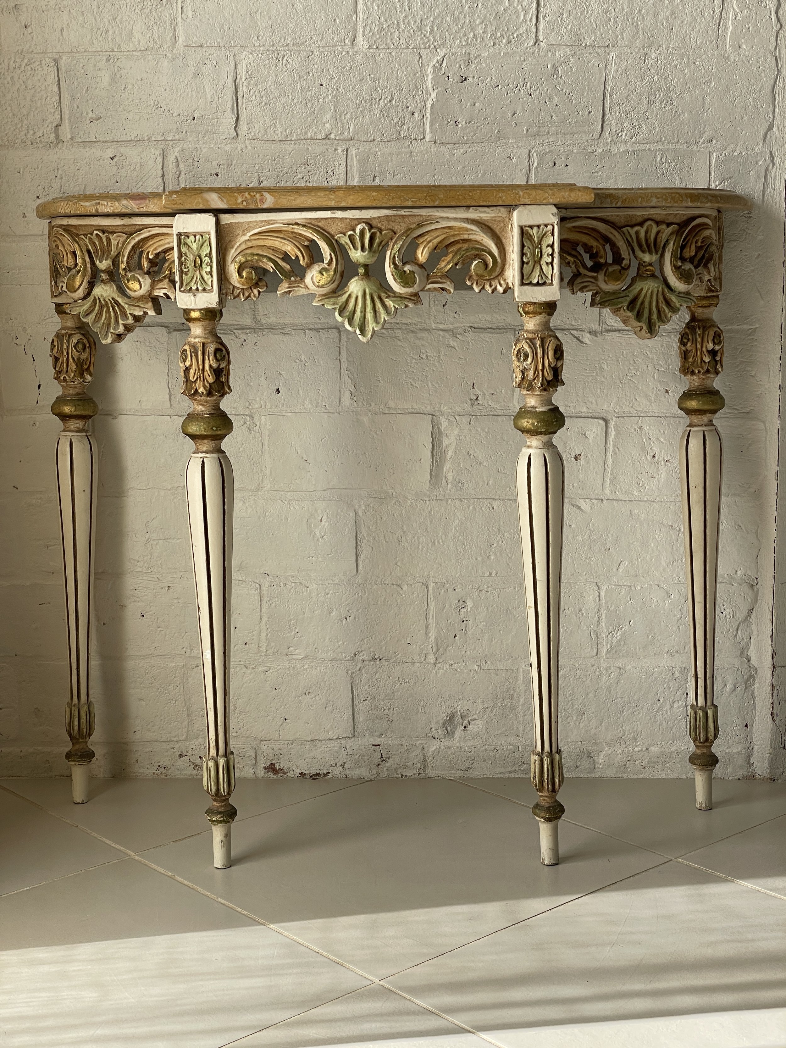 Louis XVI Style Console Table