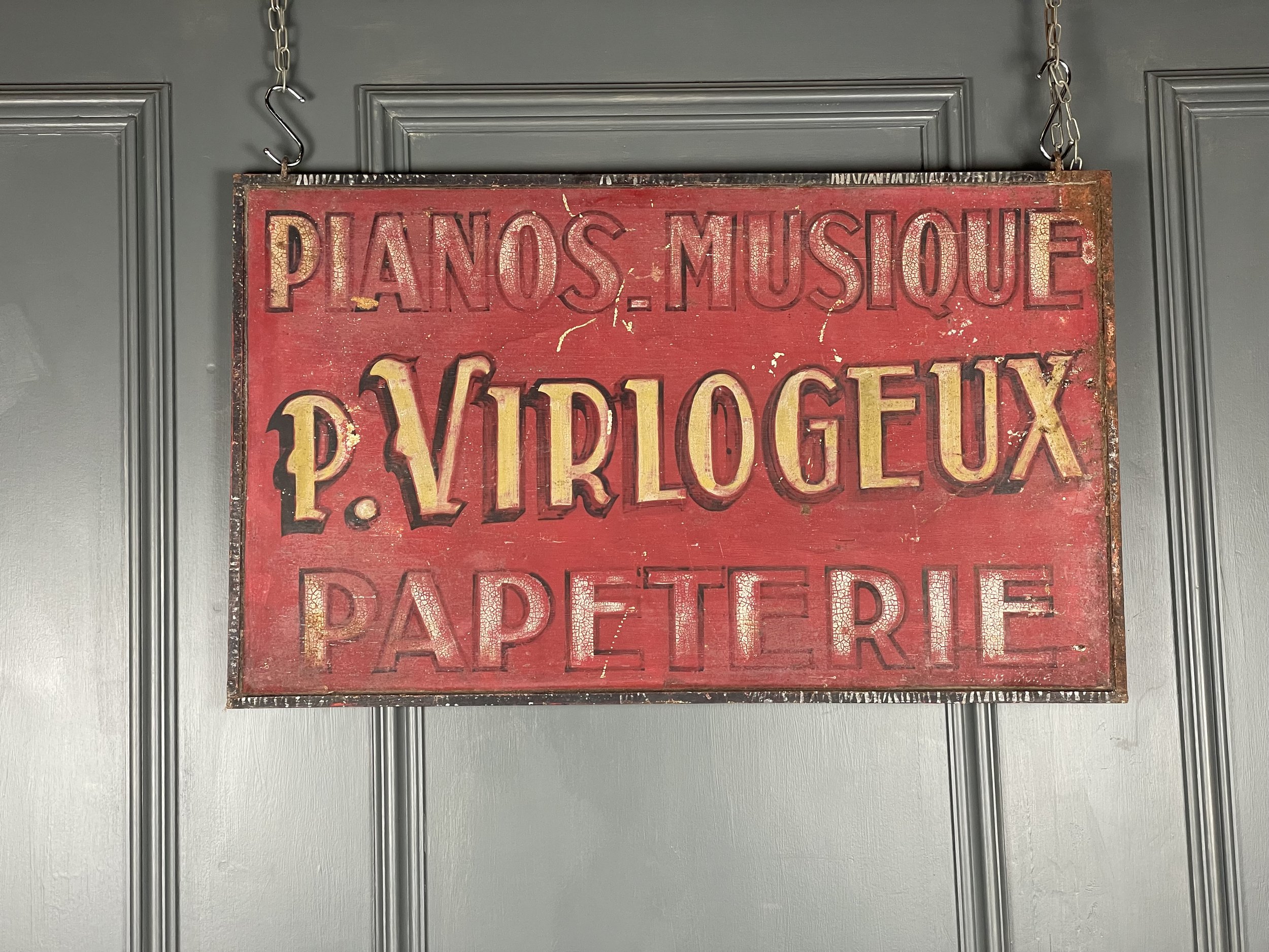French Trade Sign