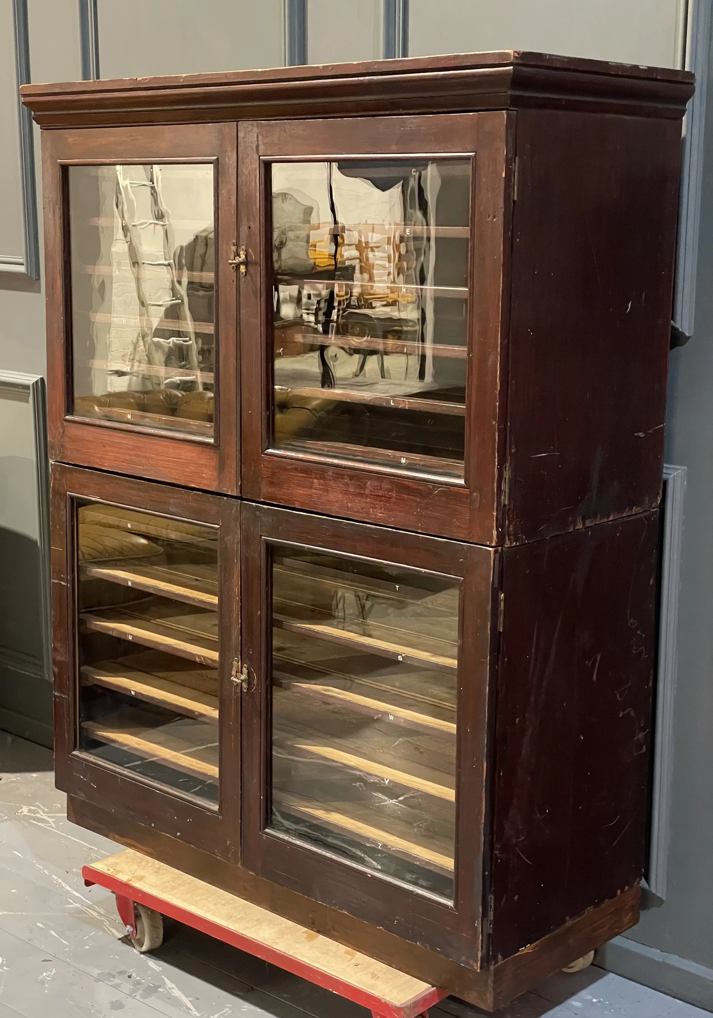 Edwardian Shop Display Cabinet