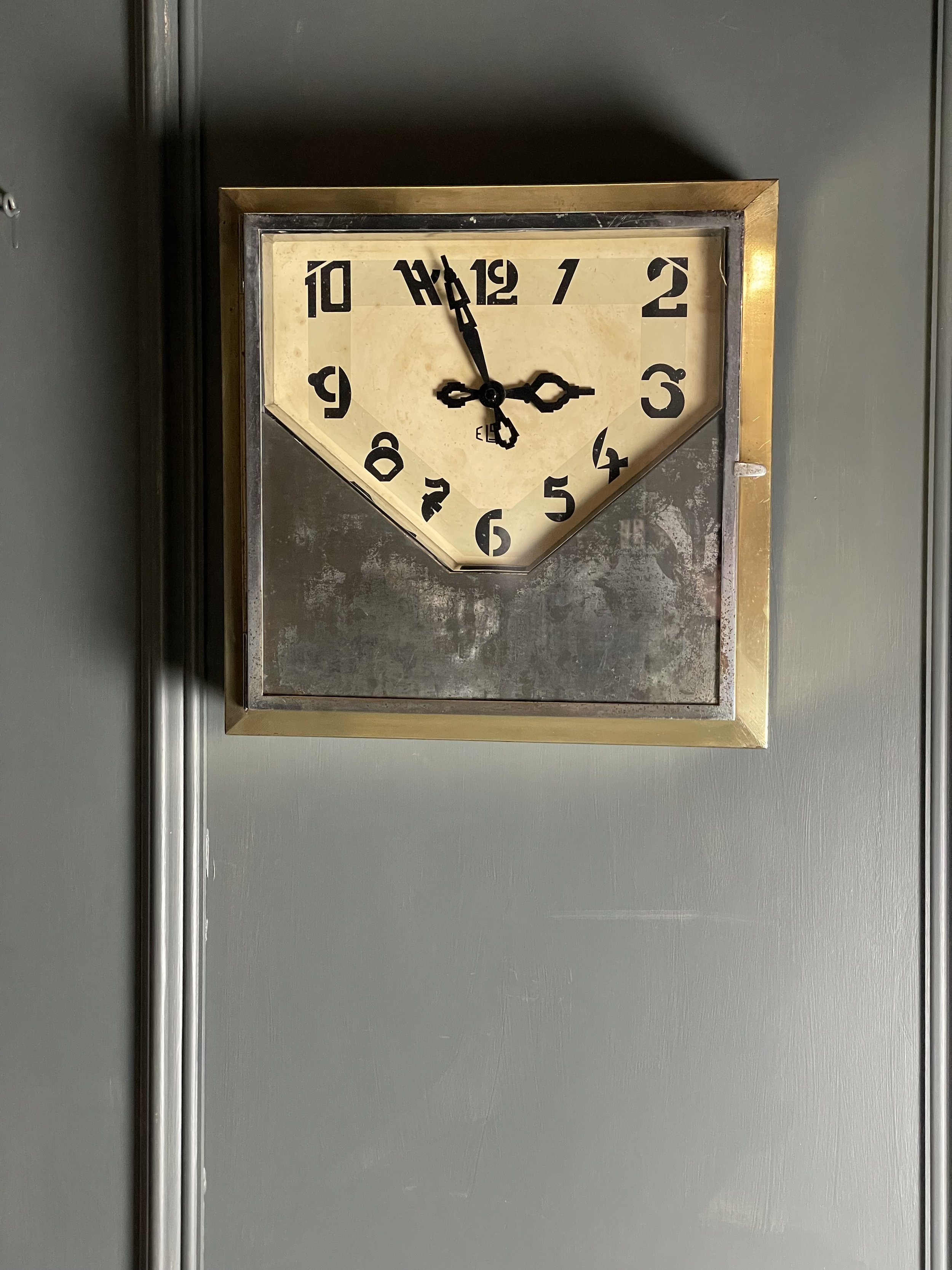 1930s Art Deco Clock