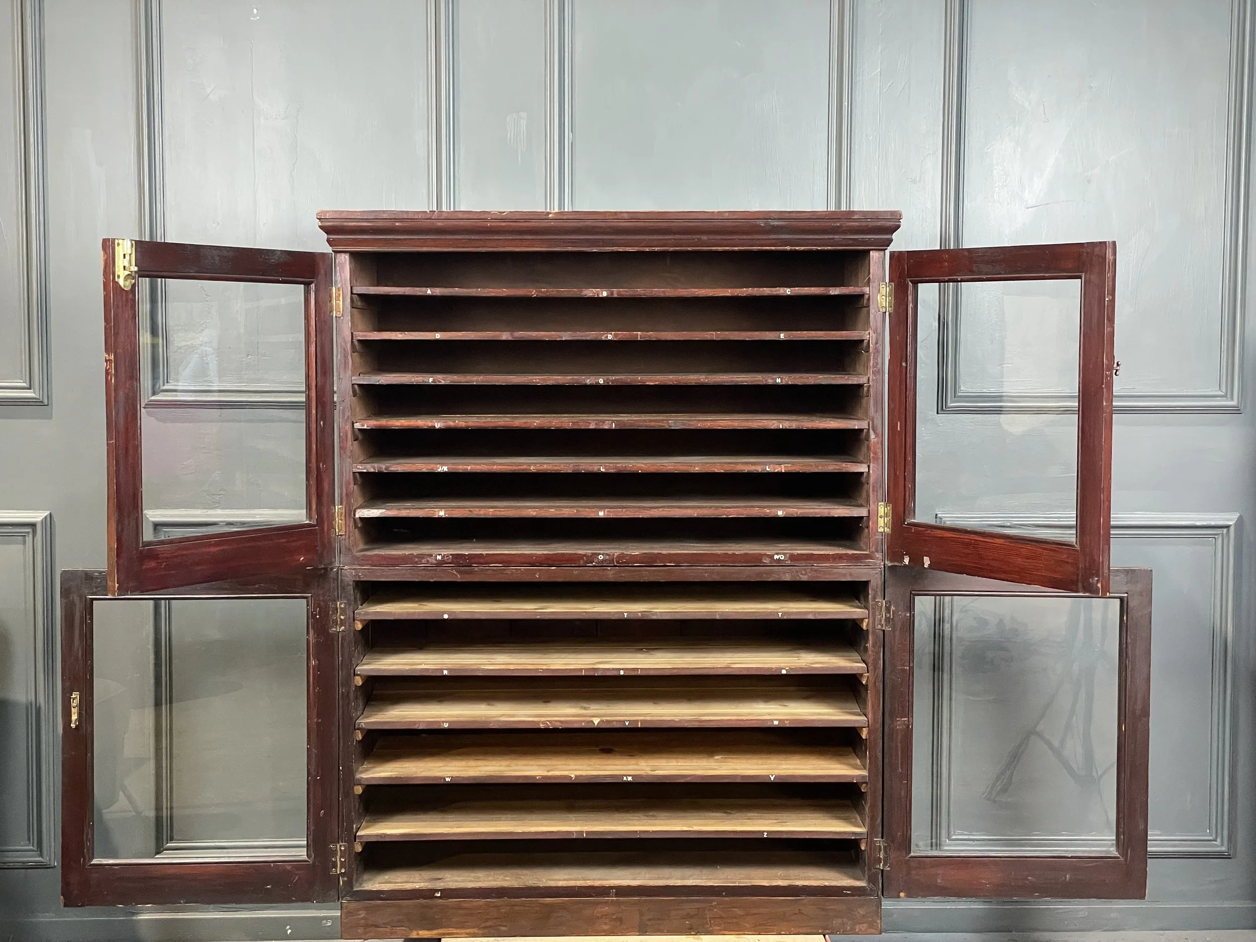 Edwardian Shop Display Cabinet