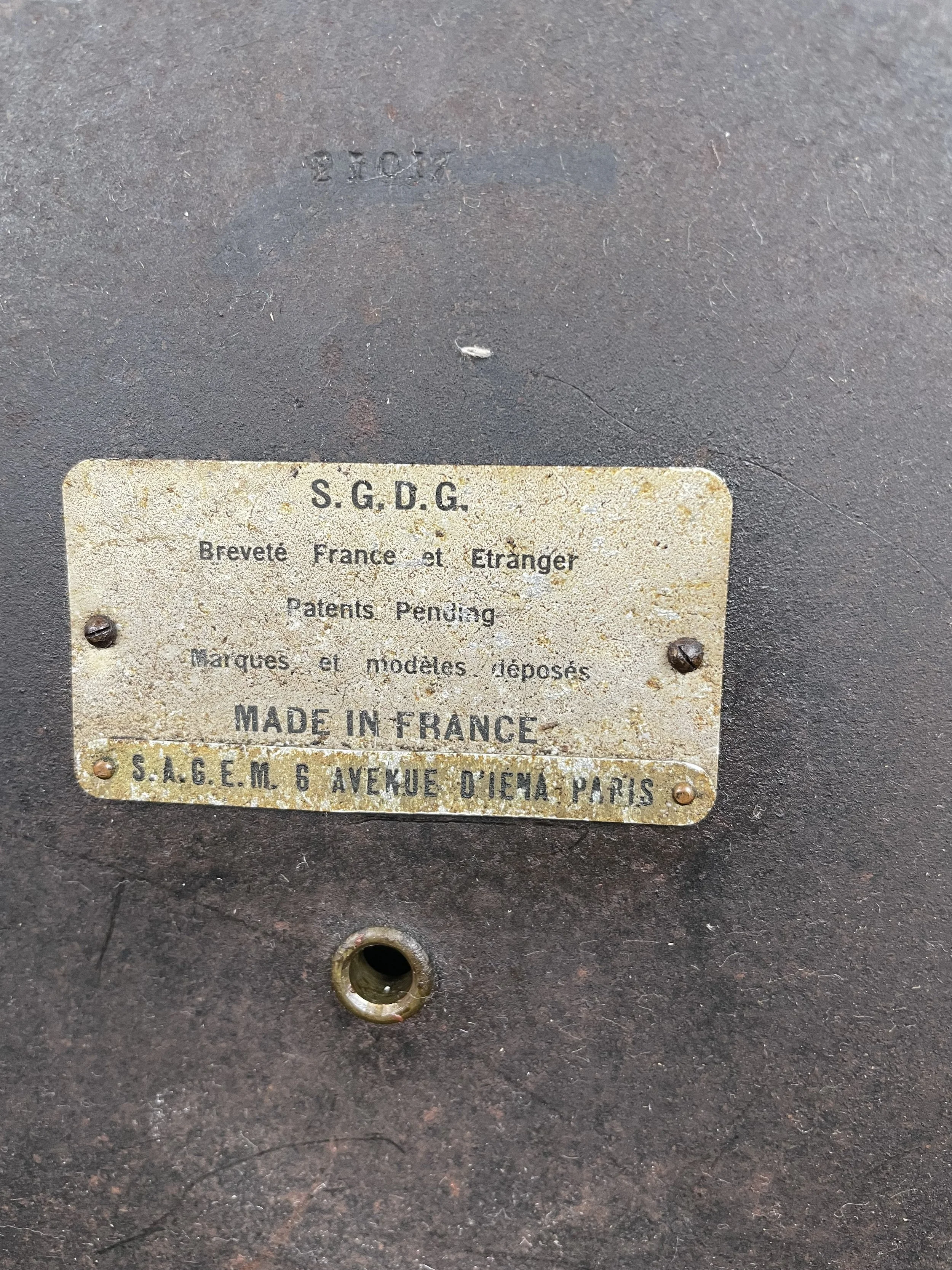 1930s Art Deco Clock