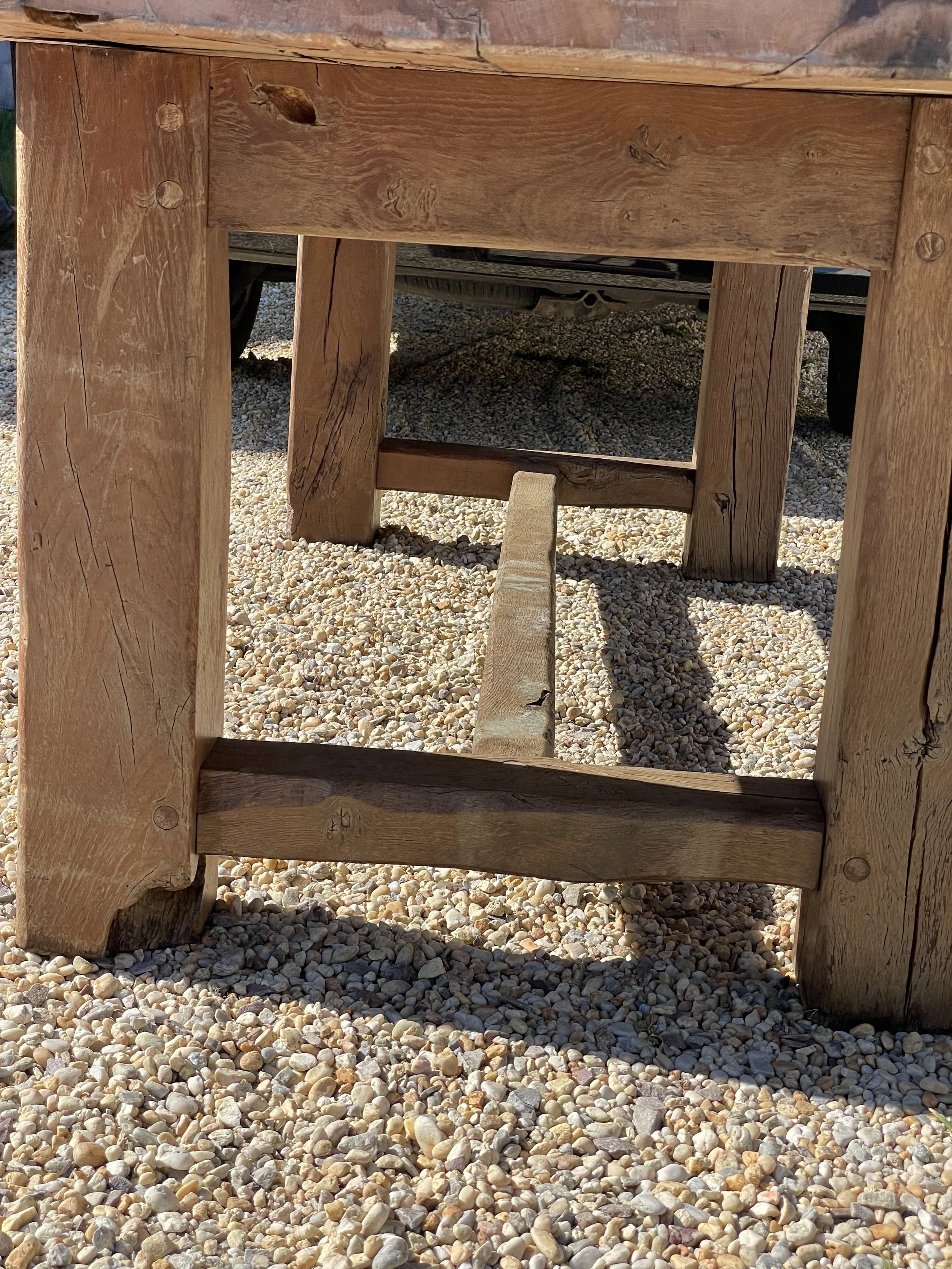 French Oak Country Farmhouse Table