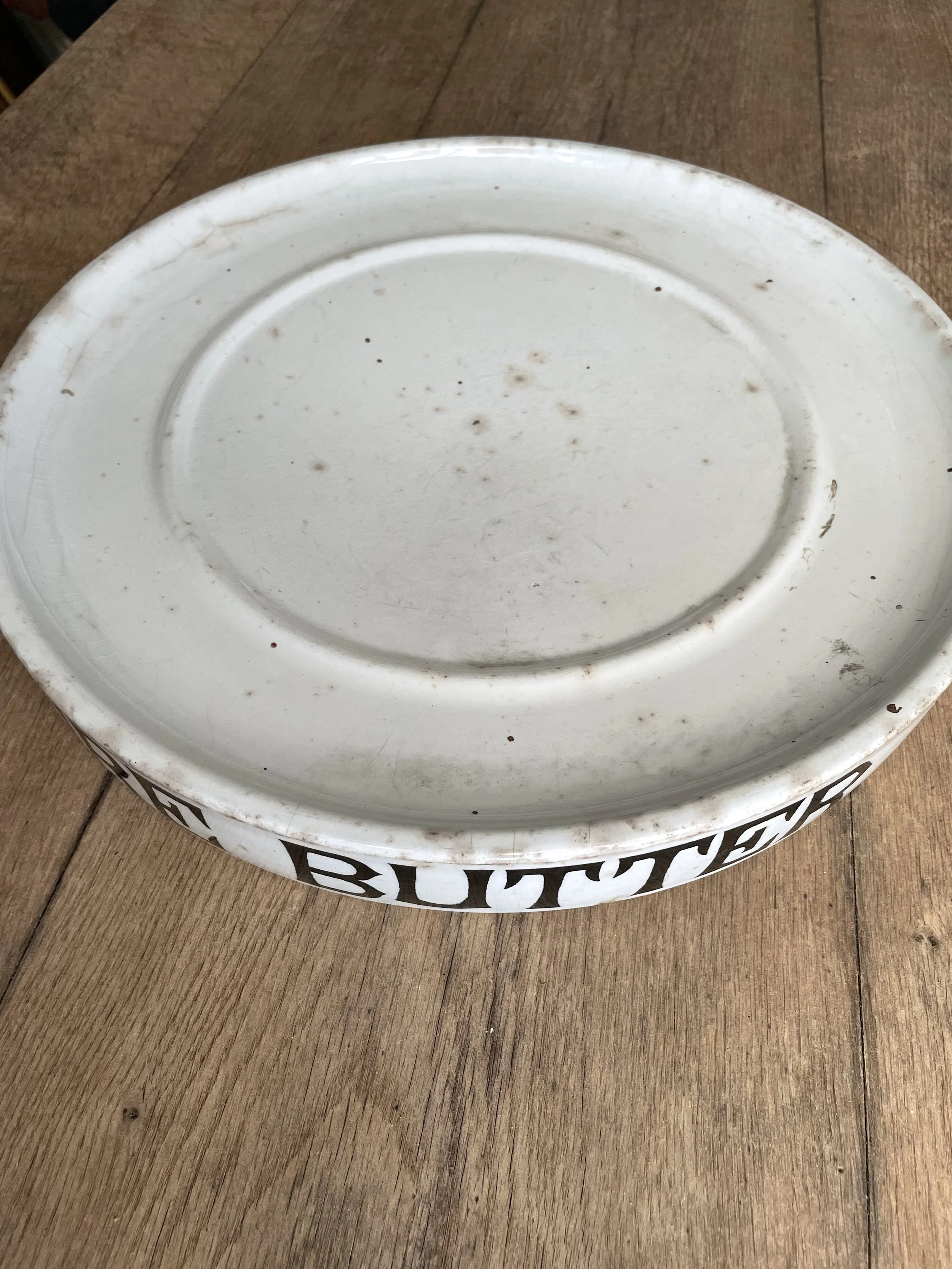 Antique Ironstone Pure Butter Slab