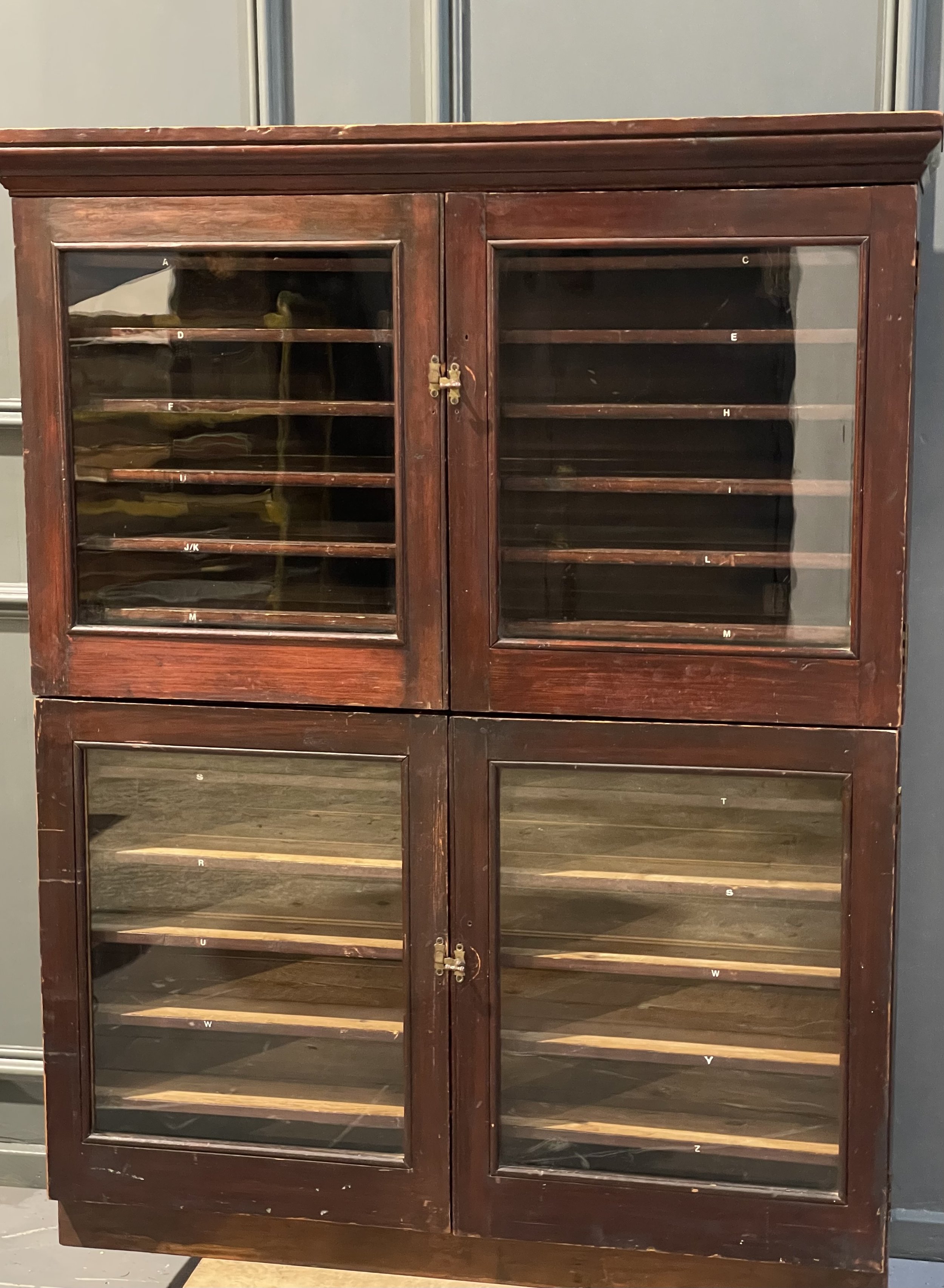 Edwardian Shop Display Cabinet