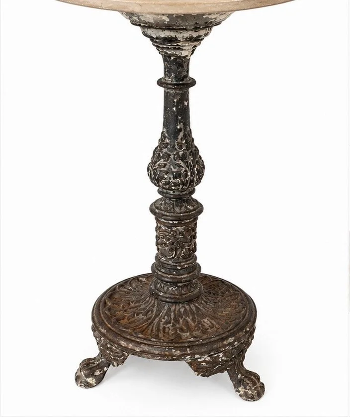 Victorian Renaissance Revival Cast Iron Pedestal Table