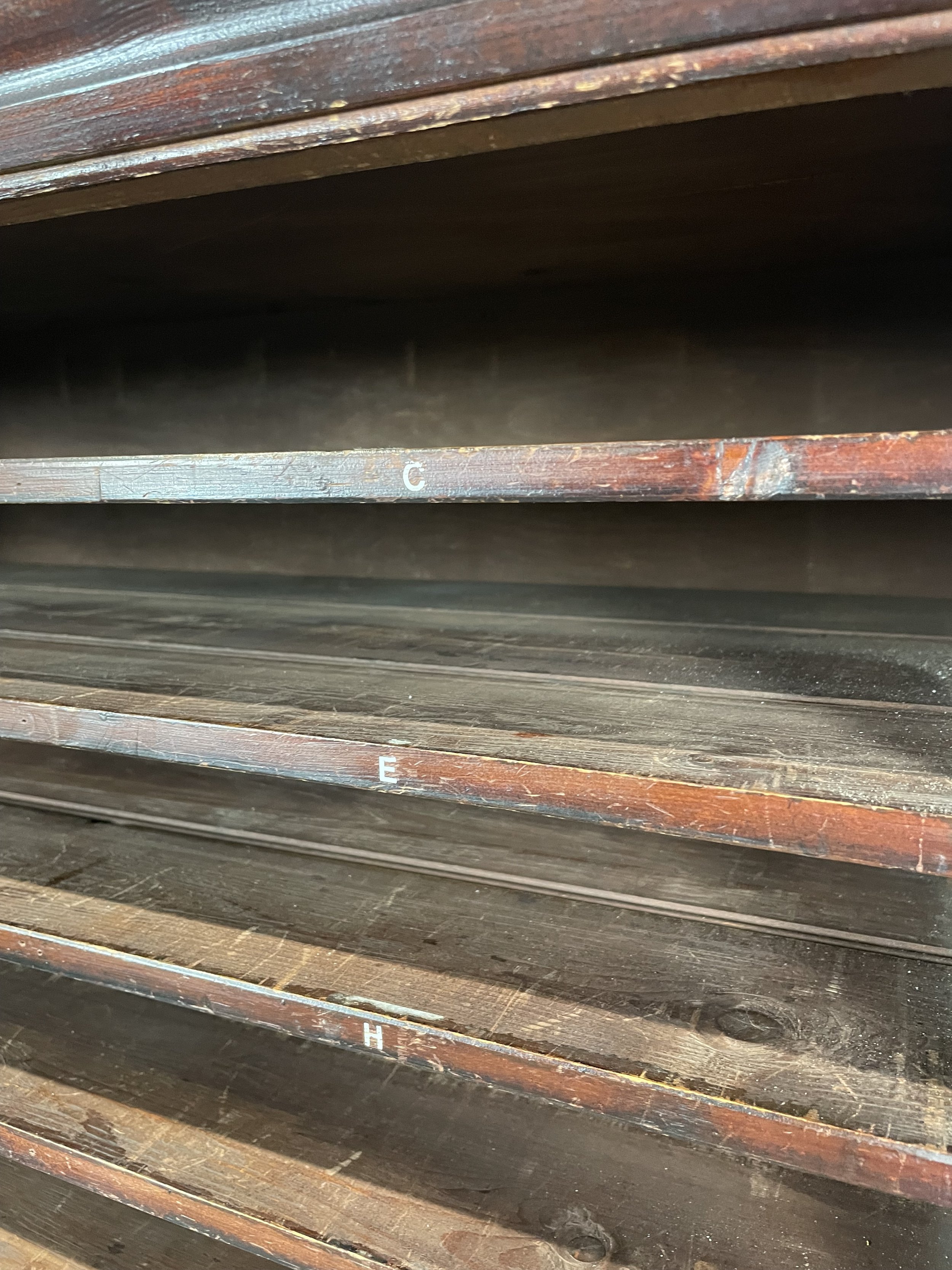 Edwardian Shop Display Cabinet